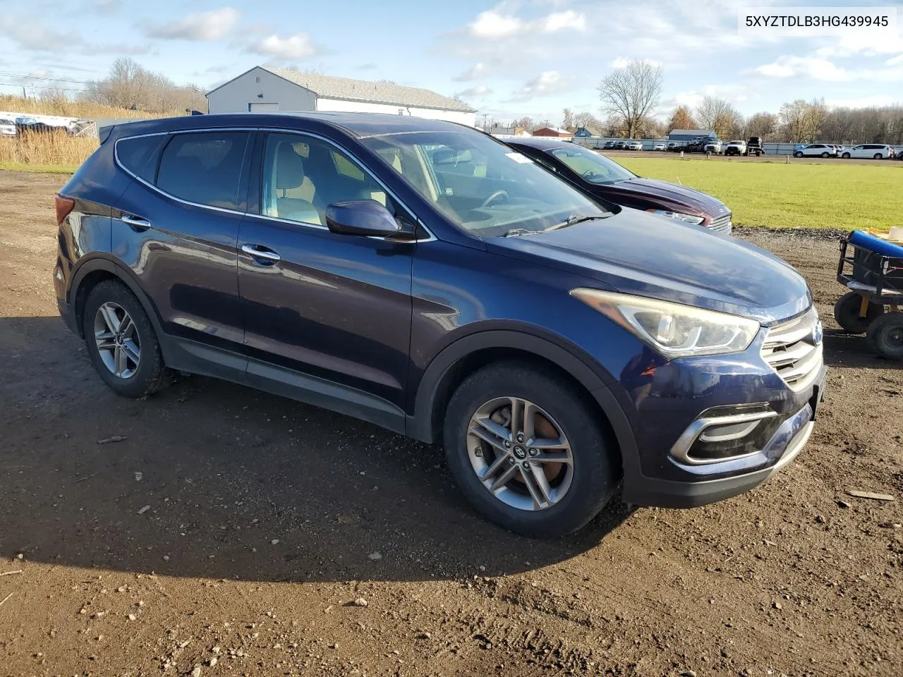 2017 Hyundai Santa Fe Sport VIN: 5XYZTDLB3HG439945 Lot: 80416004