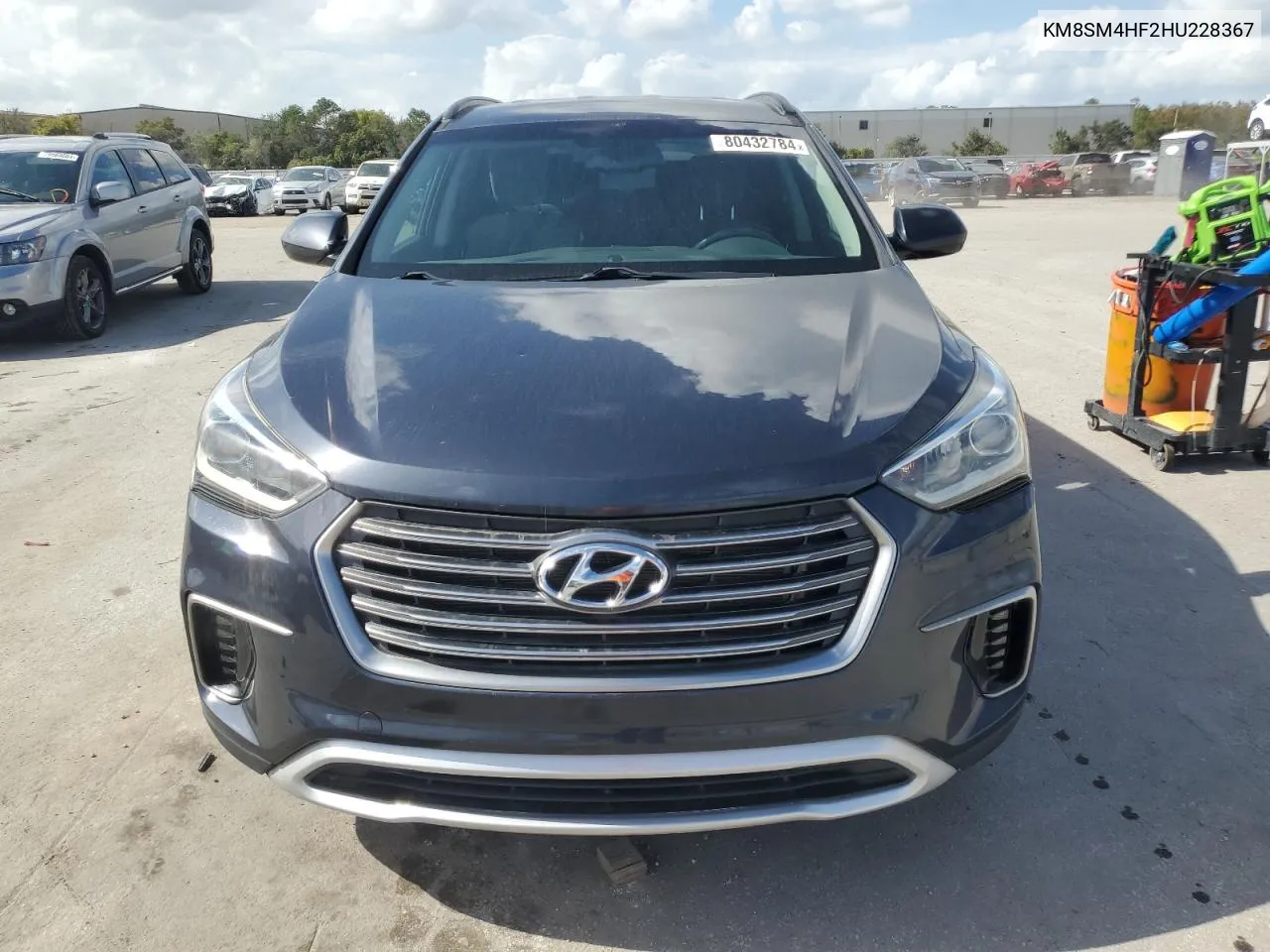 2017 Hyundai Santa Fe Se VIN: KM8SM4HF2HU228367 Lot: 80432784