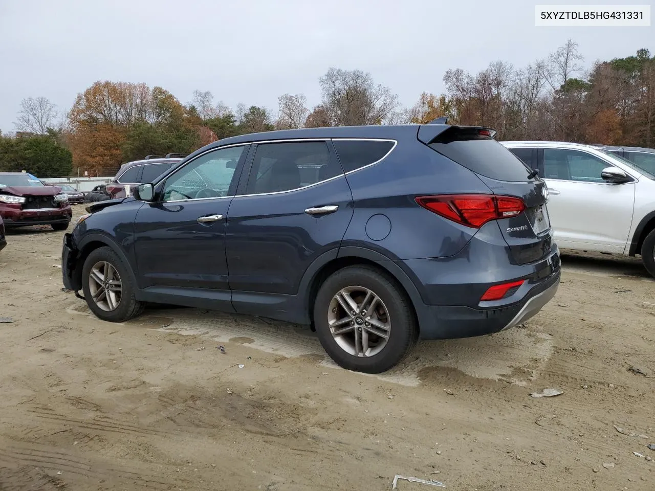 2017 Hyundai Santa Fe Sport VIN: 5XYZTDLB5HG431331 Lot: 80942214