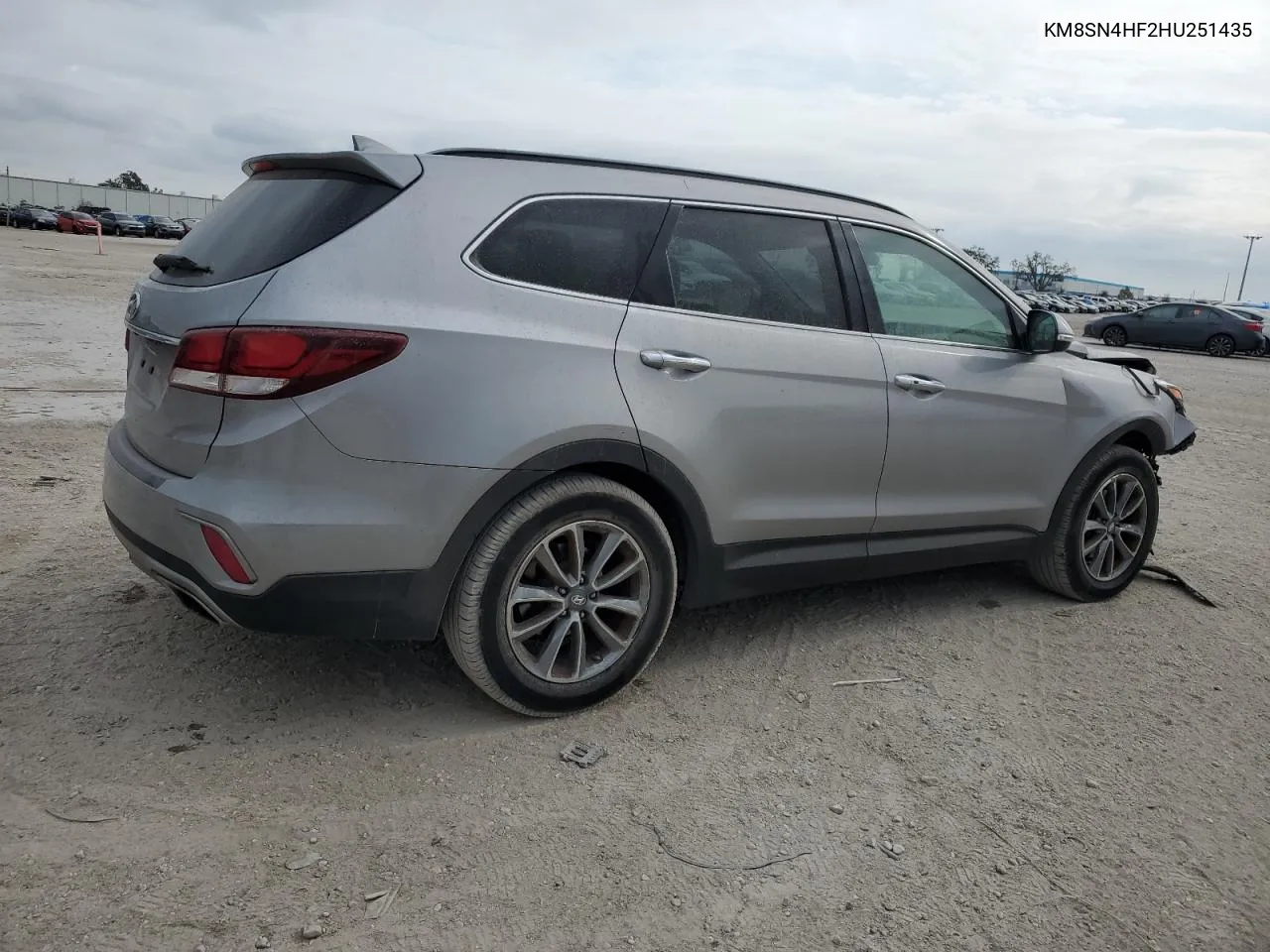 2017 Hyundai Santa Fe Se VIN: KM8SN4HF2HU251435 Lot: 81516794