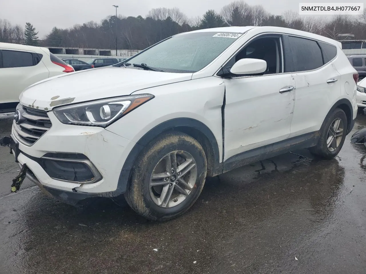 2018 Hyundai Santa Fe Sport VIN: 5NMZTDLB4JH077667 Lot: 48606704