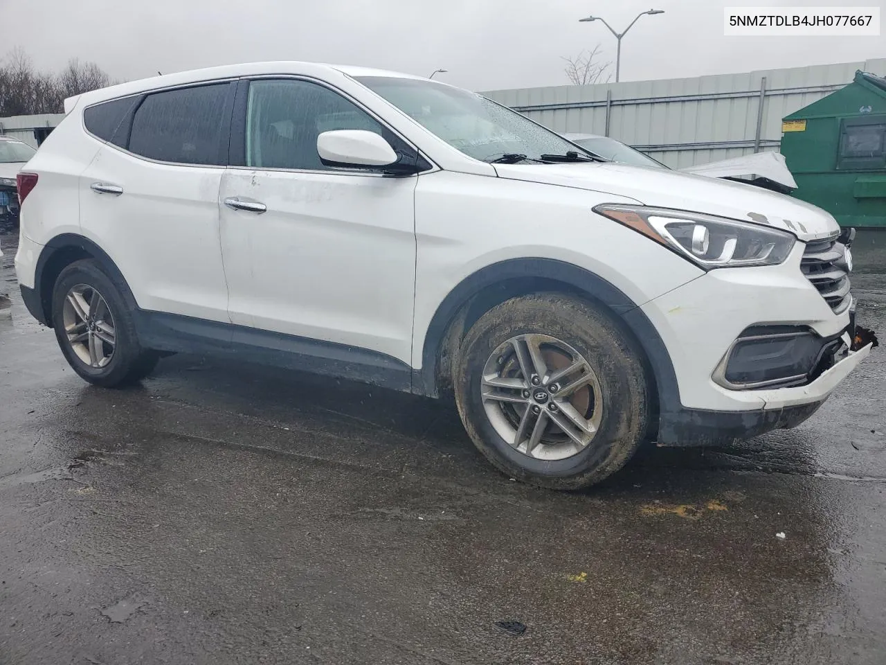 5NMZTDLB4JH077667 2018 Hyundai Santa Fe Sport