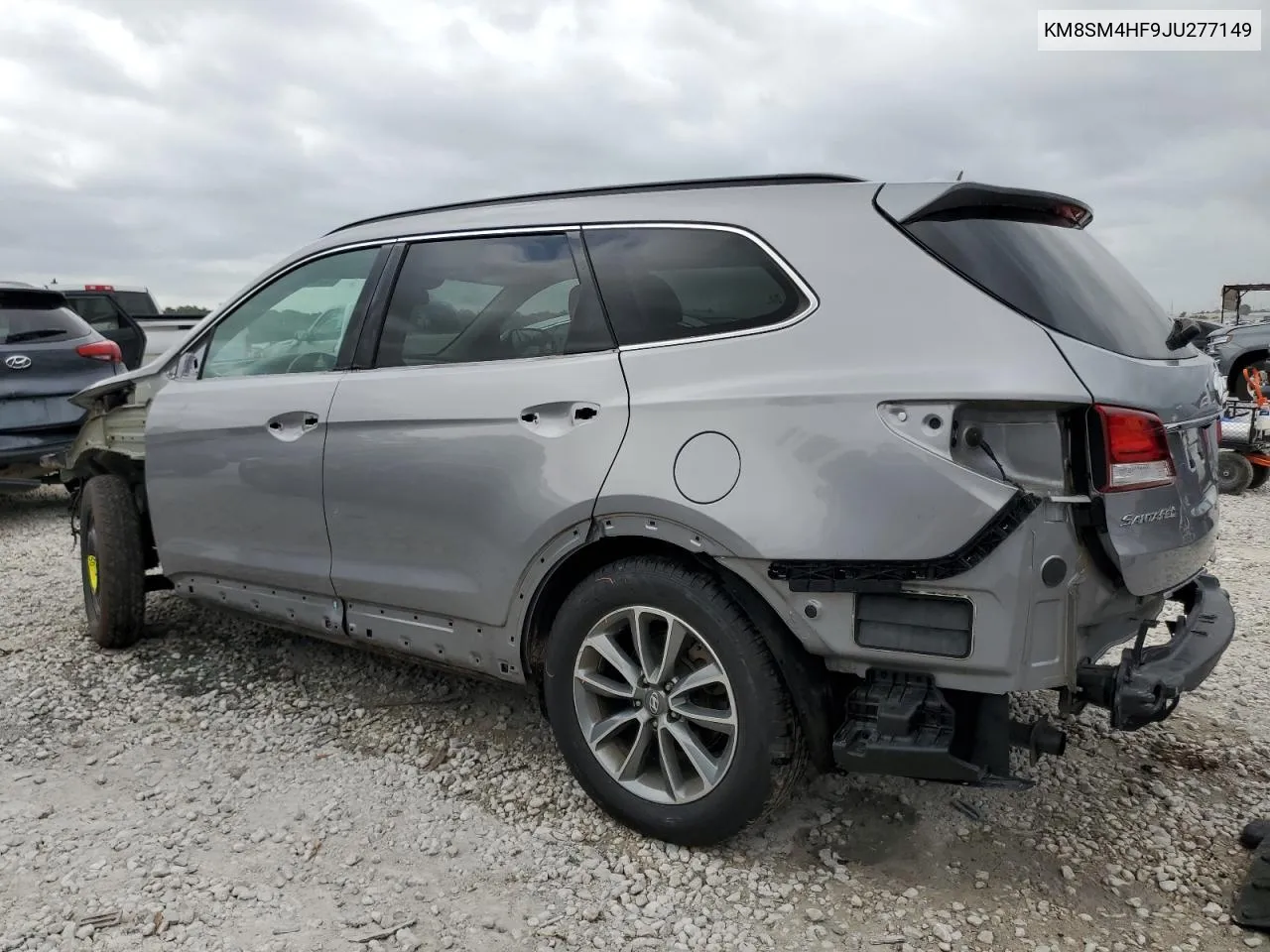 2018 Hyundai Santa Fe Se VIN: KM8SM4HF9JU277149 Lot: 50826864