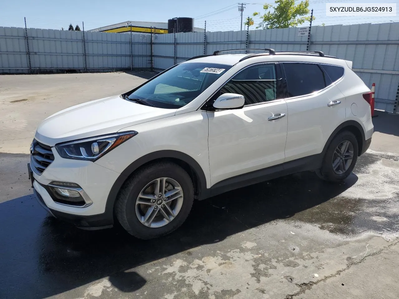 5XYZUDLB6JG524913 2018 Hyundai Santa Fe Sport