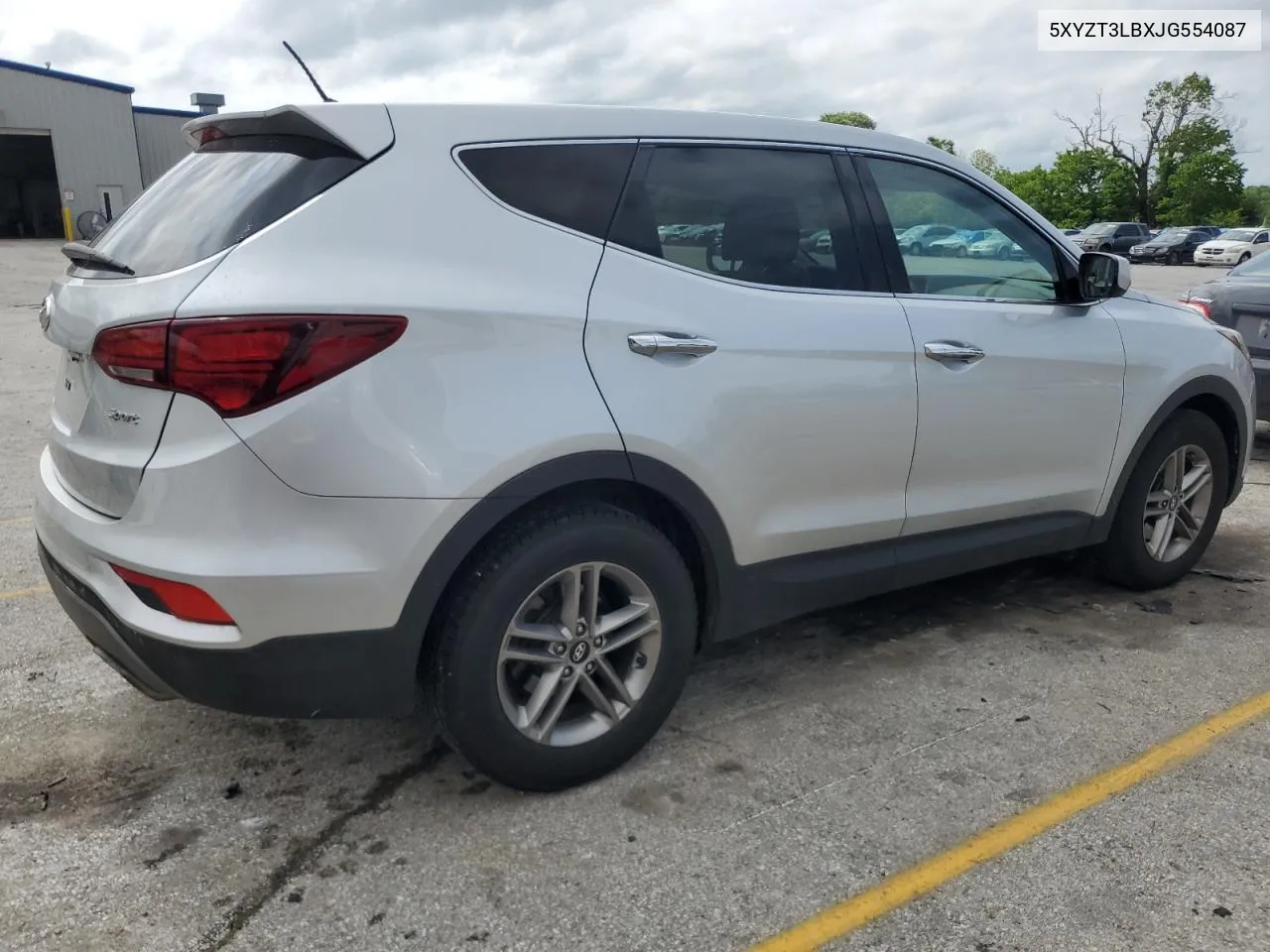 2018 Hyundai Santa Fe Sport VIN: 5XYZT3LBXJG554087 Lot: 53072514