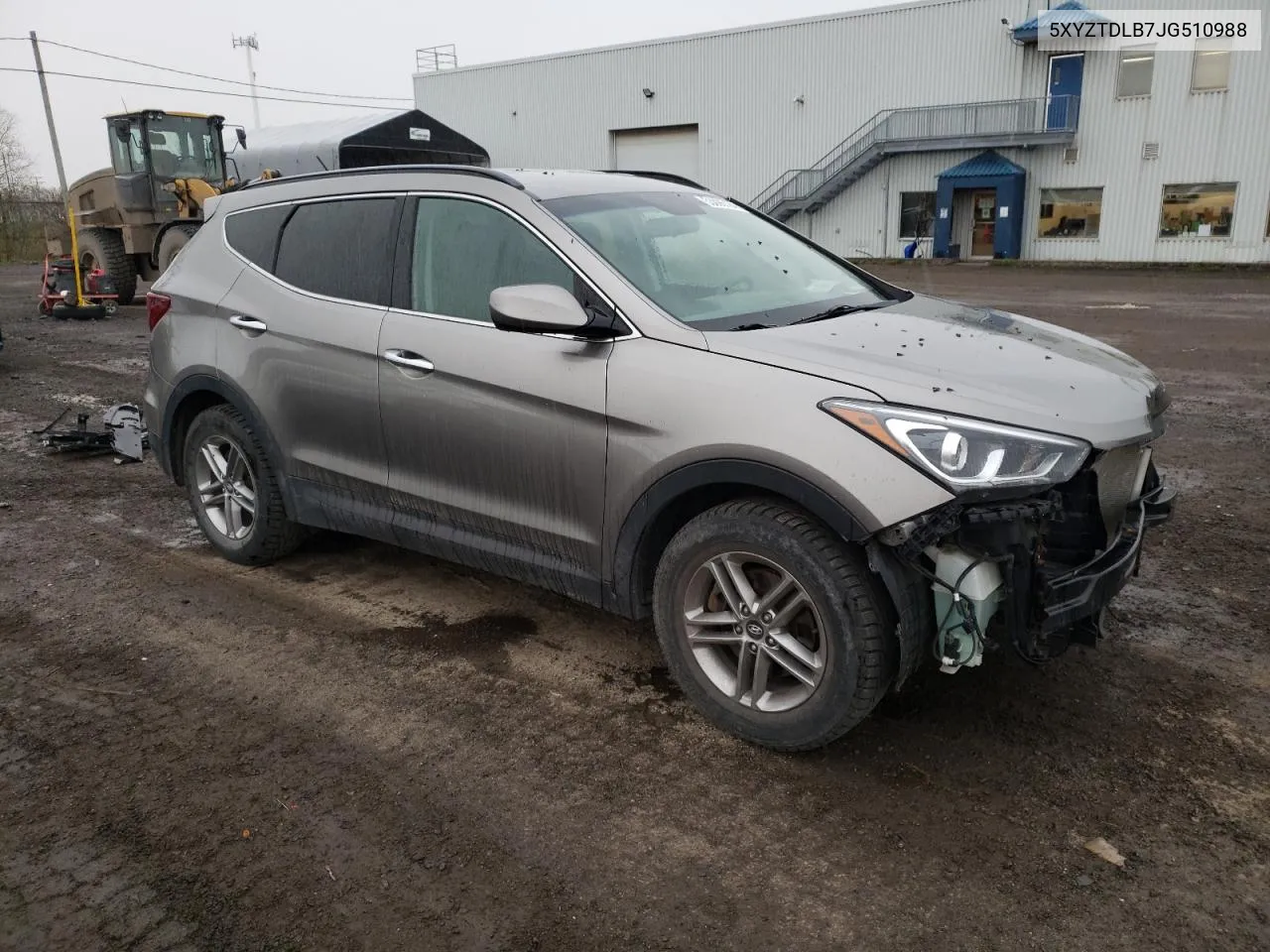 2018 Hyundai Santa Fe Sport VIN: 5XYZTDLB7JG510988 Lot: 53096124