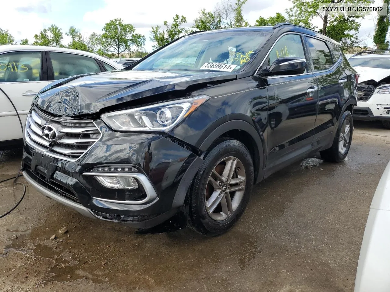 5XYZU3LB4JG570802 2018 Hyundai Santa Fe Sport