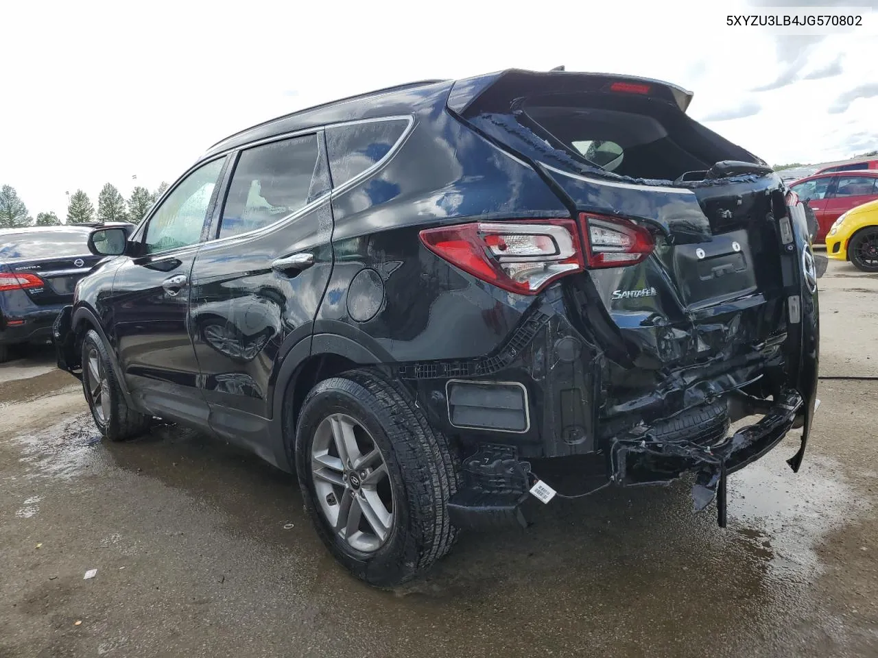 5XYZU3LB4JG570802 2018 Hyundai Santa Fe Sport