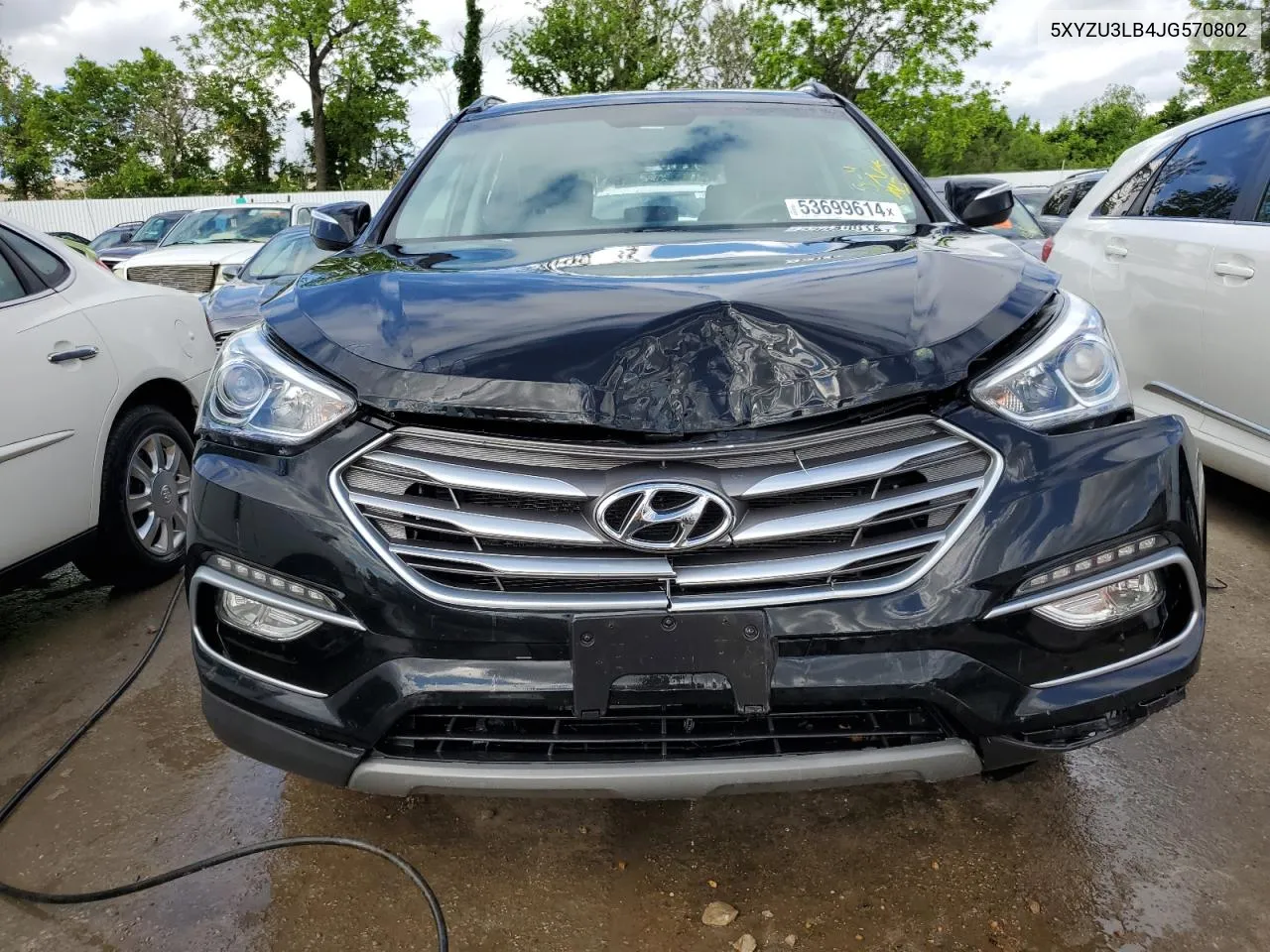 5XYZU3LB4JG570802 2018 Hyundai Santa Fe Sport