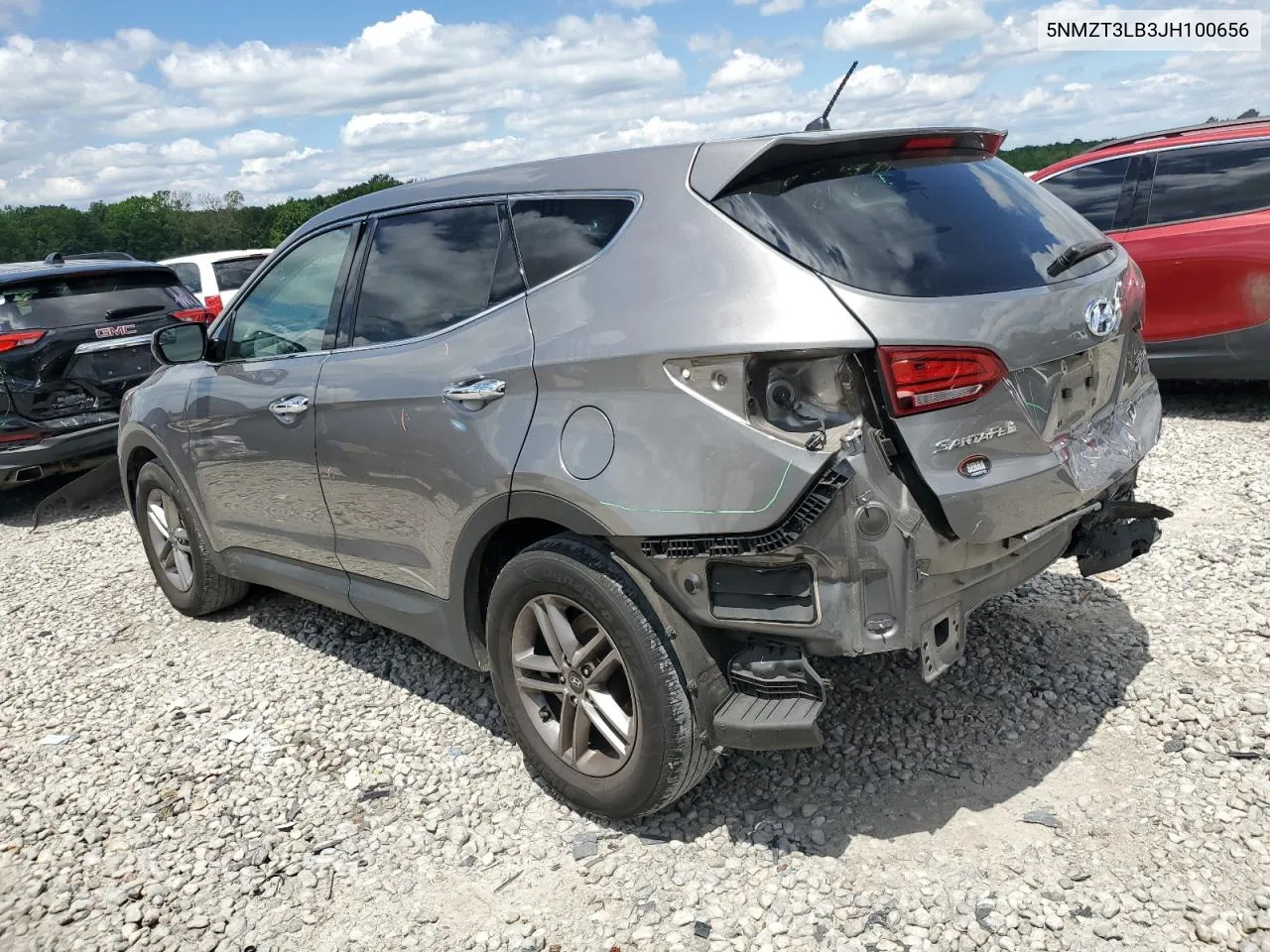 5NMZT3LB3JH100656 2018 Hyundai Santa Fe Sport