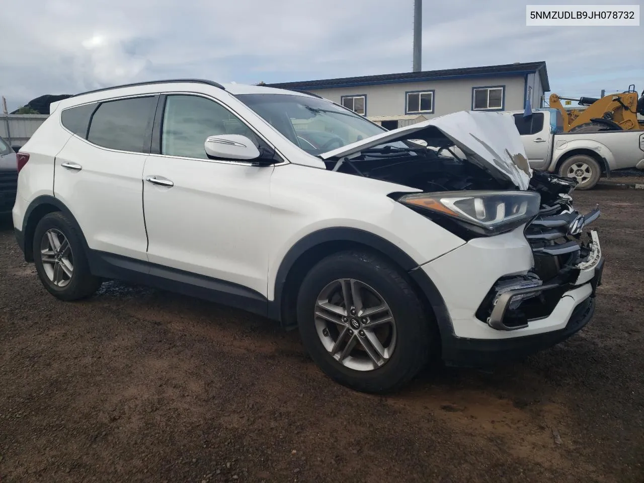 2018 Hyundai Santa Fe Sport VIN: 5NMZUDLB9JH078732 Lot: 55102554