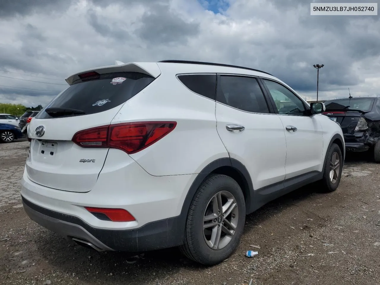 5NMZU3LB7JH052740 2018 Hyundai Santa Fe Sport