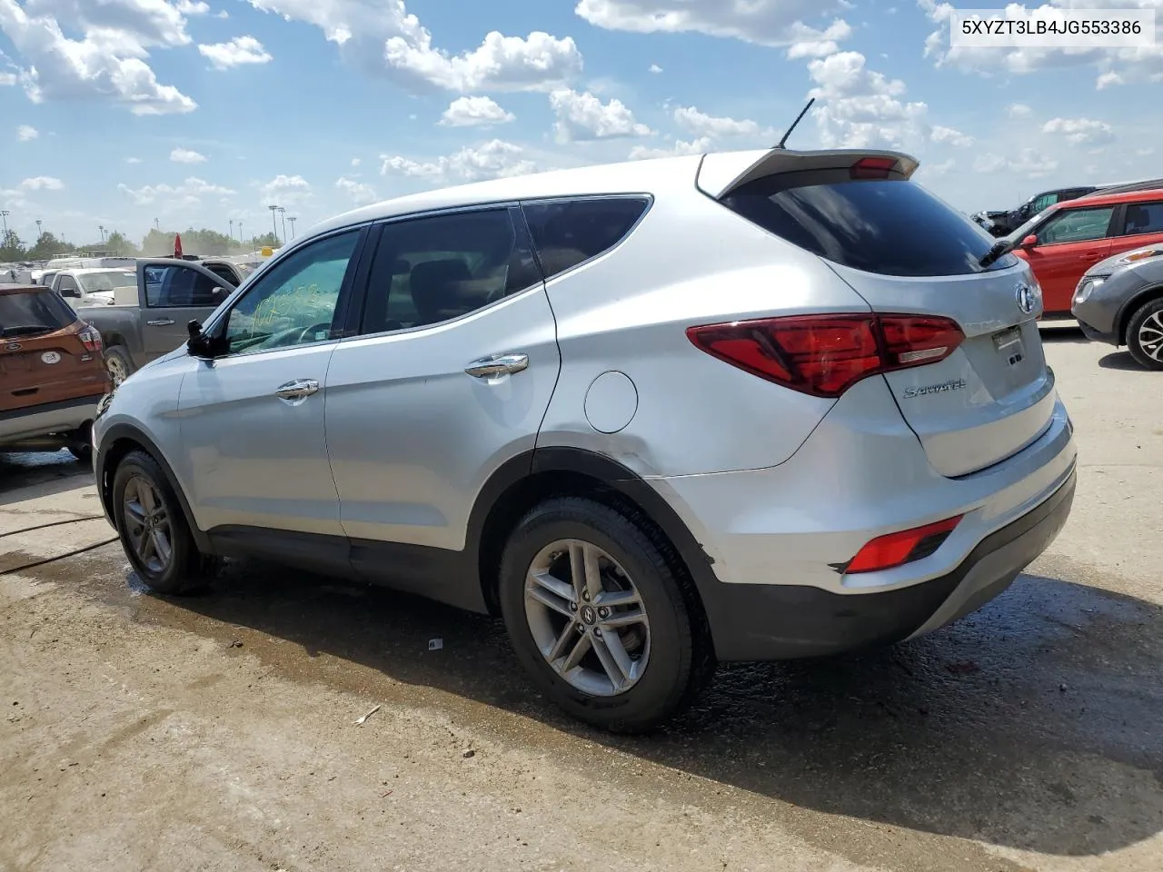 2018 Hyundai Santa Fe Sport VIN: 5XYZT3LB4JG553386 Lot: 58067654