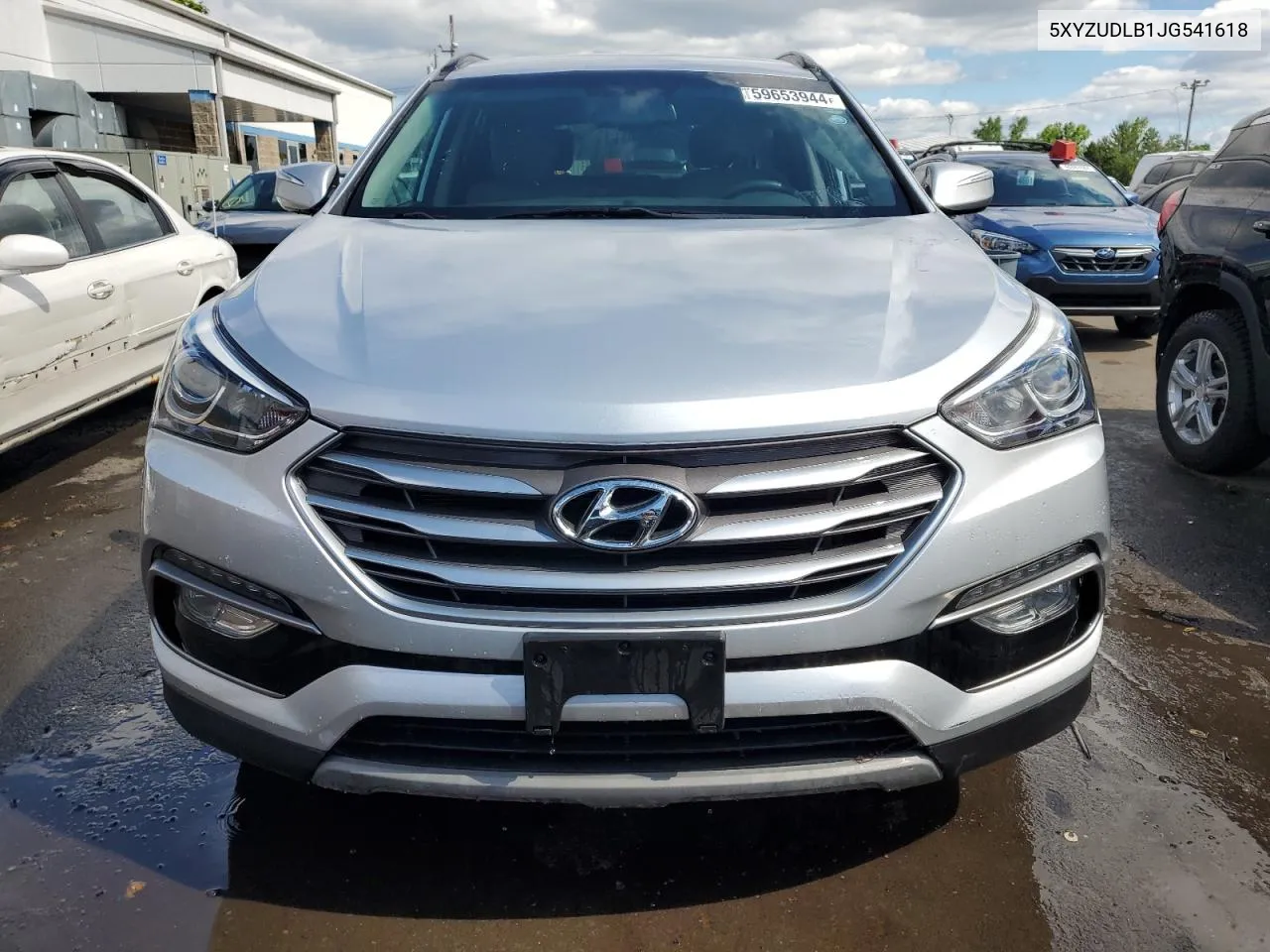 2018 Hyundai Santa Fe Sport VIN: 5XYZUDLB1JG541618 Lot: 59653944