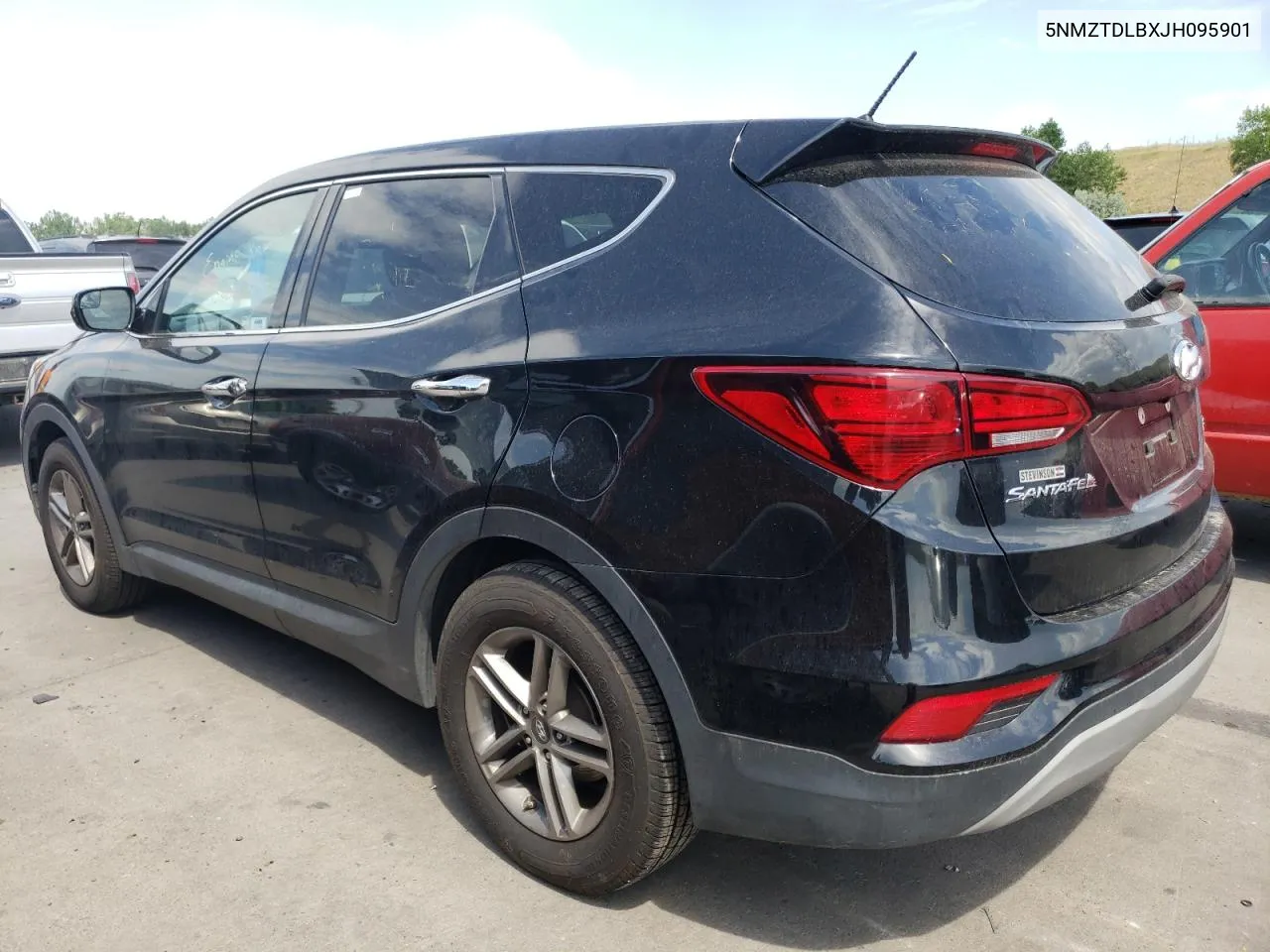 5NMZTDLBXJH095901 2018 Hyundai Santa Fe Sport