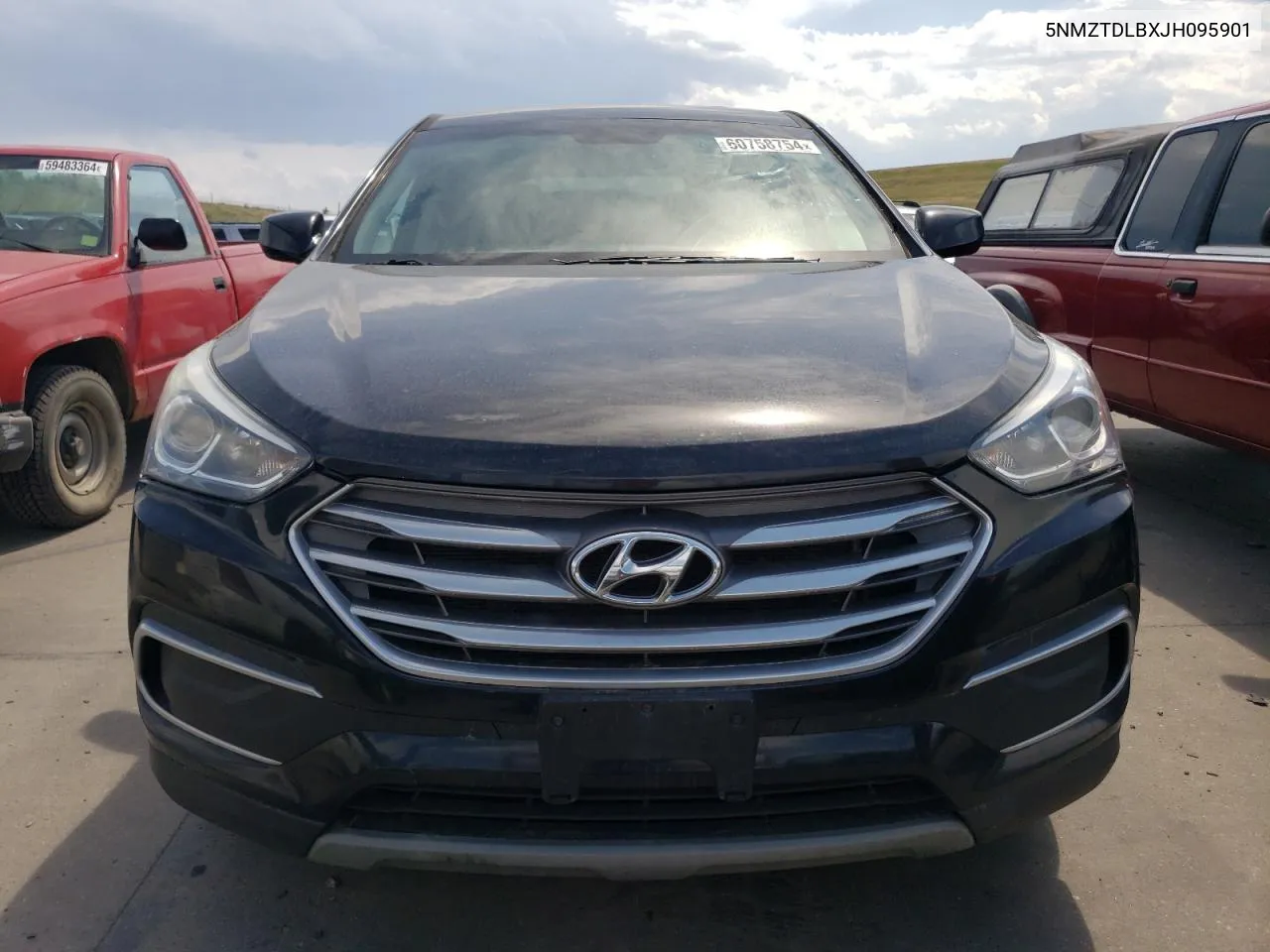 5NMZTDLBXJH095901 2018 Hyundai Santa Fe Sport