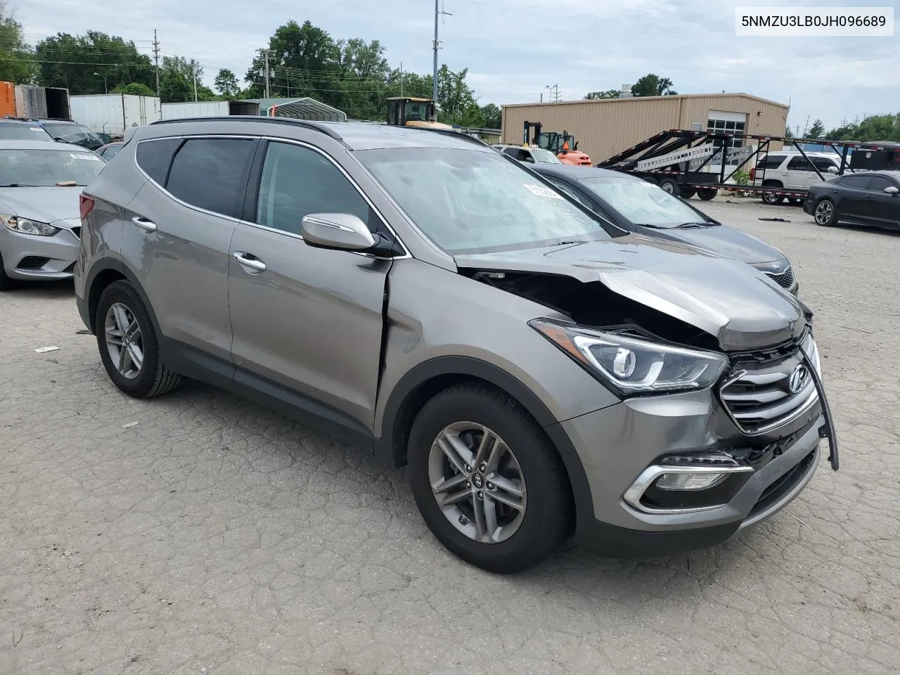 2018 Hyundai Santa Fe Sport VIN: 5NMZU3LB0JH096689 Lot: 61032684