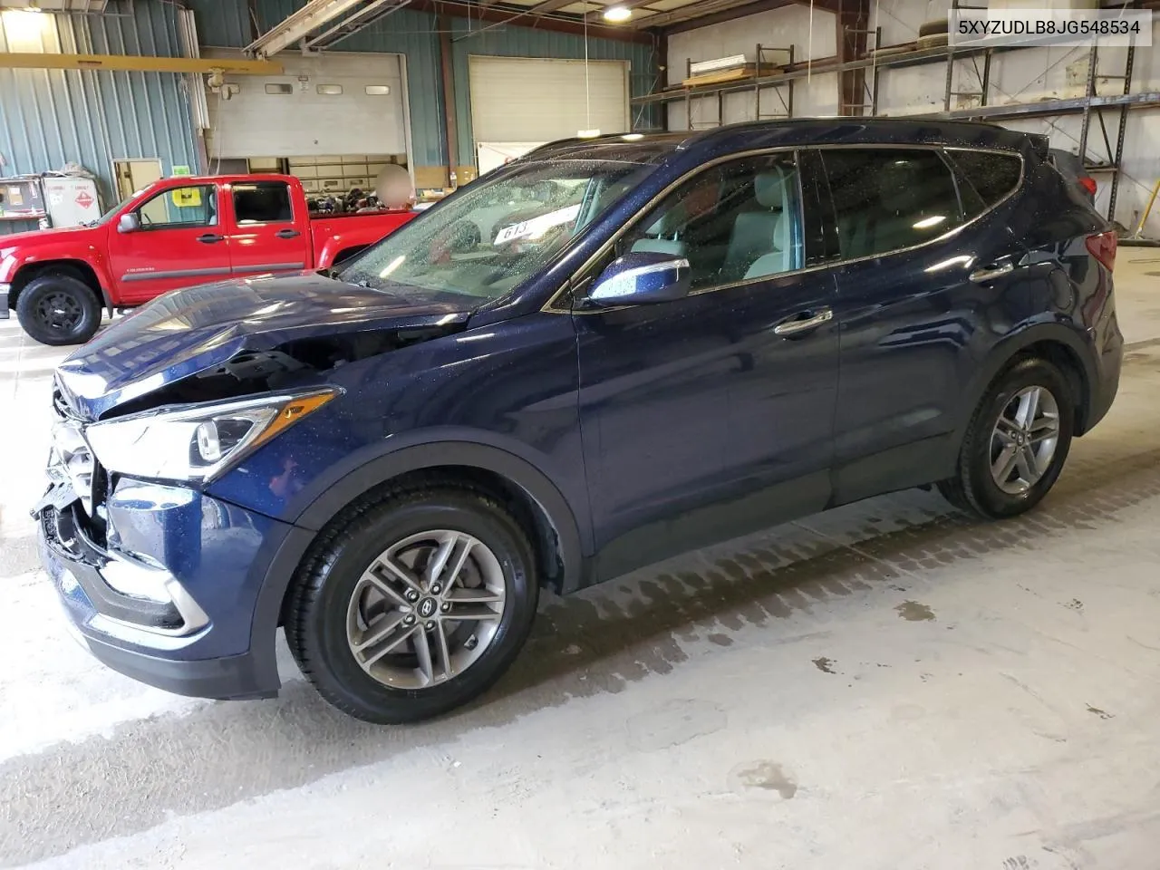 2018 Hyundai Santa Fe Sport VIN: 5XYZUDLB8JG548534 Lot: 61329274