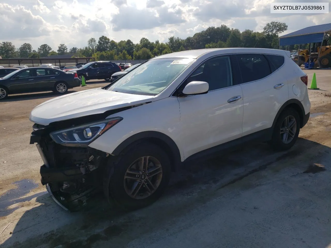 2018 Hyundai Santa Fe Sport VIN: 5XYZTDLB7JG539861 Lot: 61484404