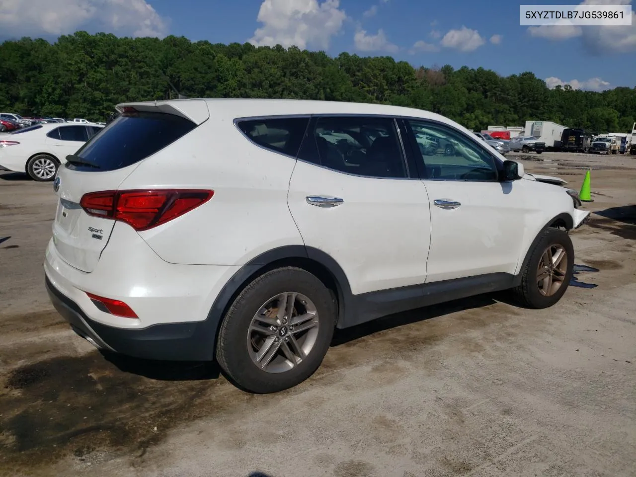 2018 Hyundai Santa Fe Sport VIN: 5XYZTDLB7JG539861 Lot: 61484404