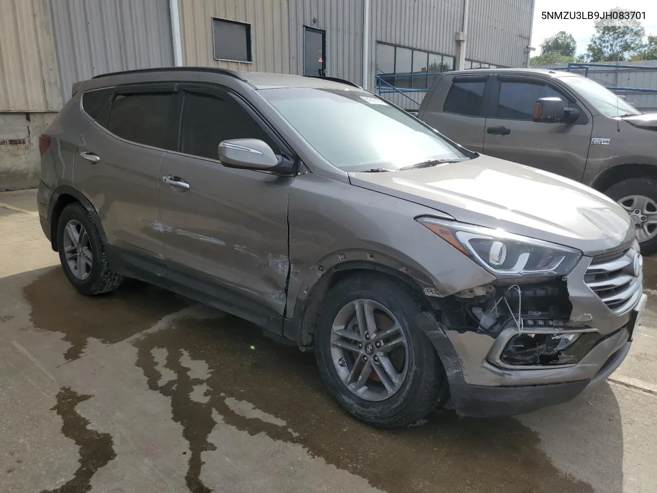 5NMZU3LB9JH083701 2018 Hyundai Santa Fe Sport