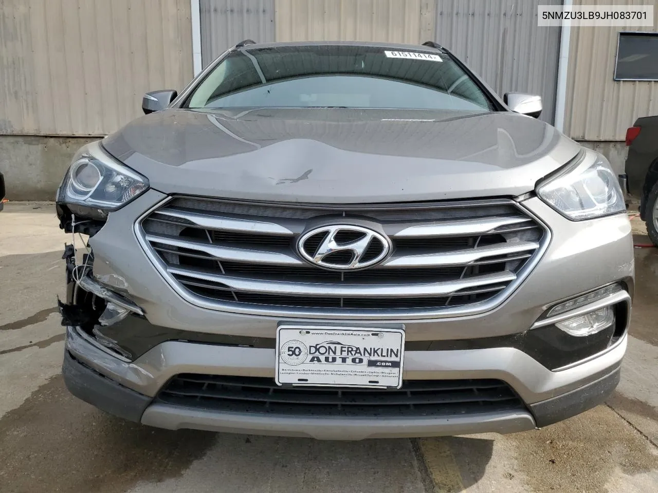 2018 Hyundai Santa Fe Sport VIN: 5NMZU3LB9JH083701 Lot: 61511414