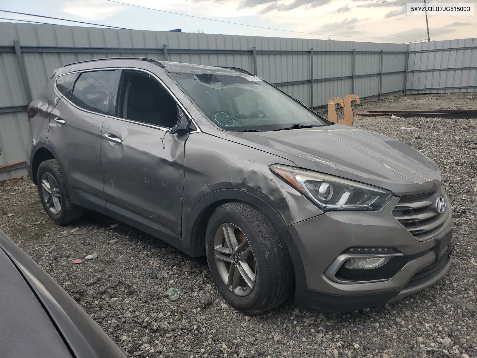 2018 Hyundai Santa Fe Sport VIN: 5XYZU3LB7JG515003 Lot: 61750714