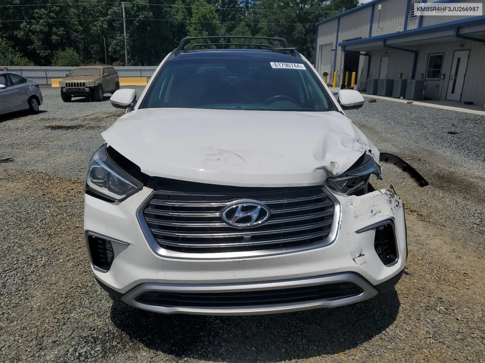 2018 Hyundai Santa Fe Se Ultimate VIN: KM8SR4HF3JU266987 Lot: 61790744