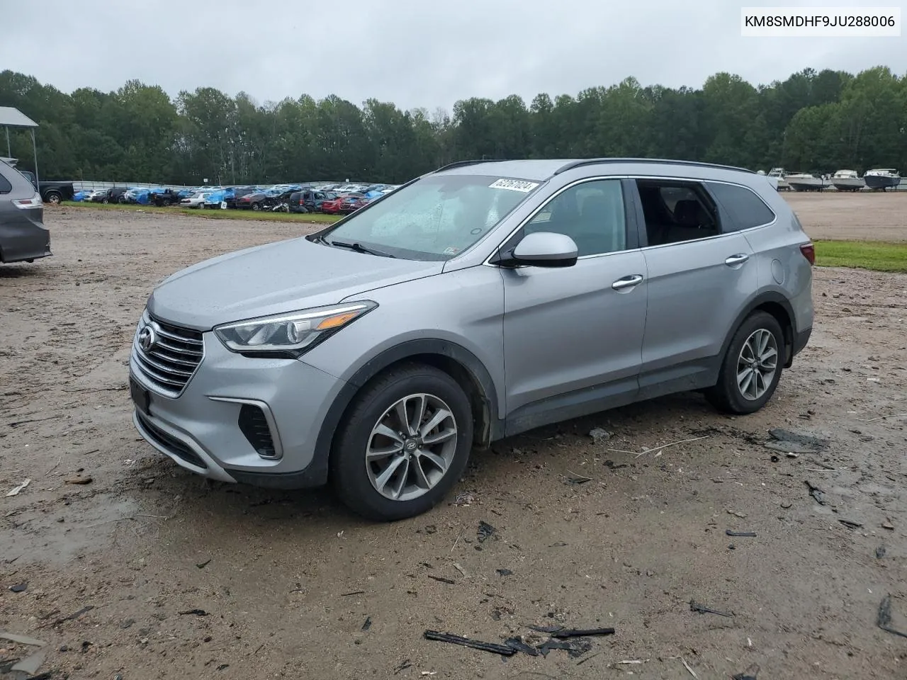 KM8SMDHF9JU288006 2018 Hyundai Santa Fe Se