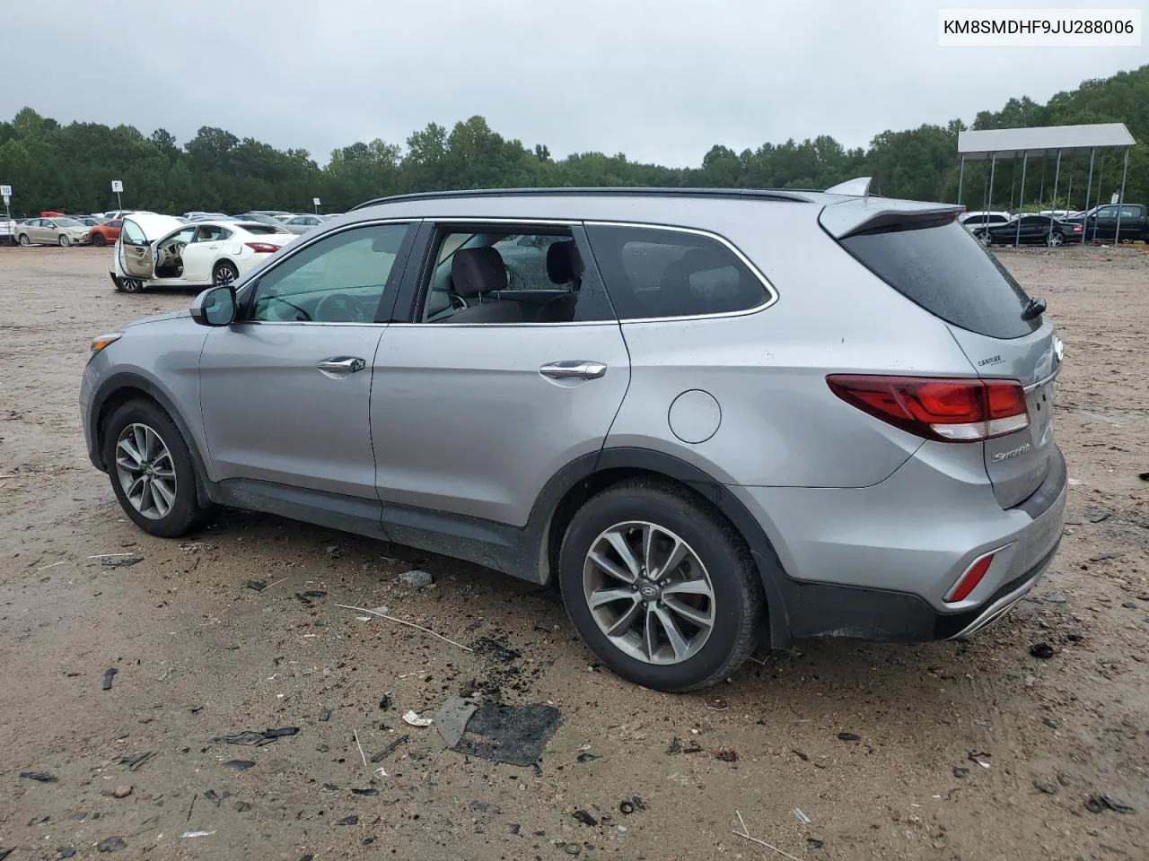 KM8SMDHF9JU288006 2018 Hyundai Santa Fe Se