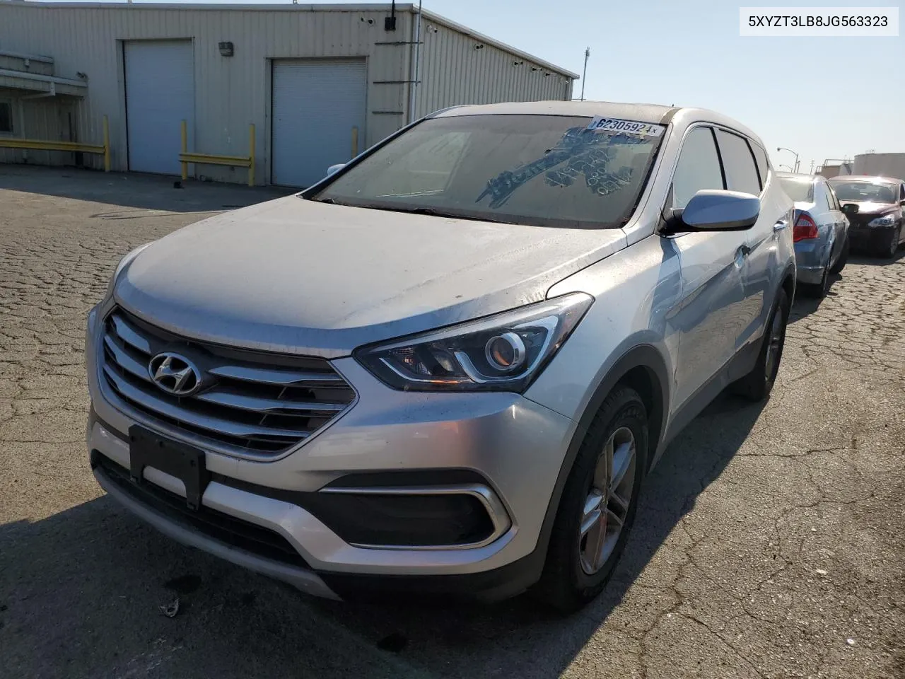 5XYZT3LB8JG563323 2018 Hyundai Santa Fe Sport