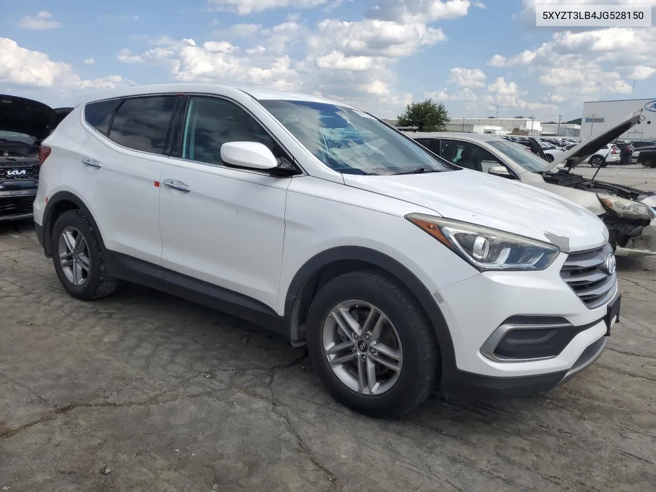 2018 Hyundai Santa Fe Sport VIN: 5XYZT3LB4JG528150 Lot: 62418324