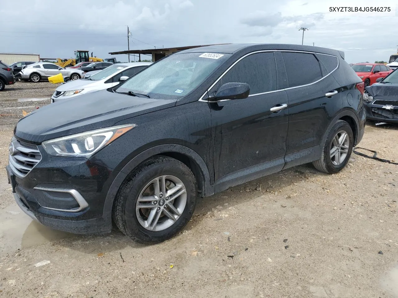 2018 Hyundai Santa Fe Sport VIN: 5XYZT3LB4JG546275 Lot: 62852634