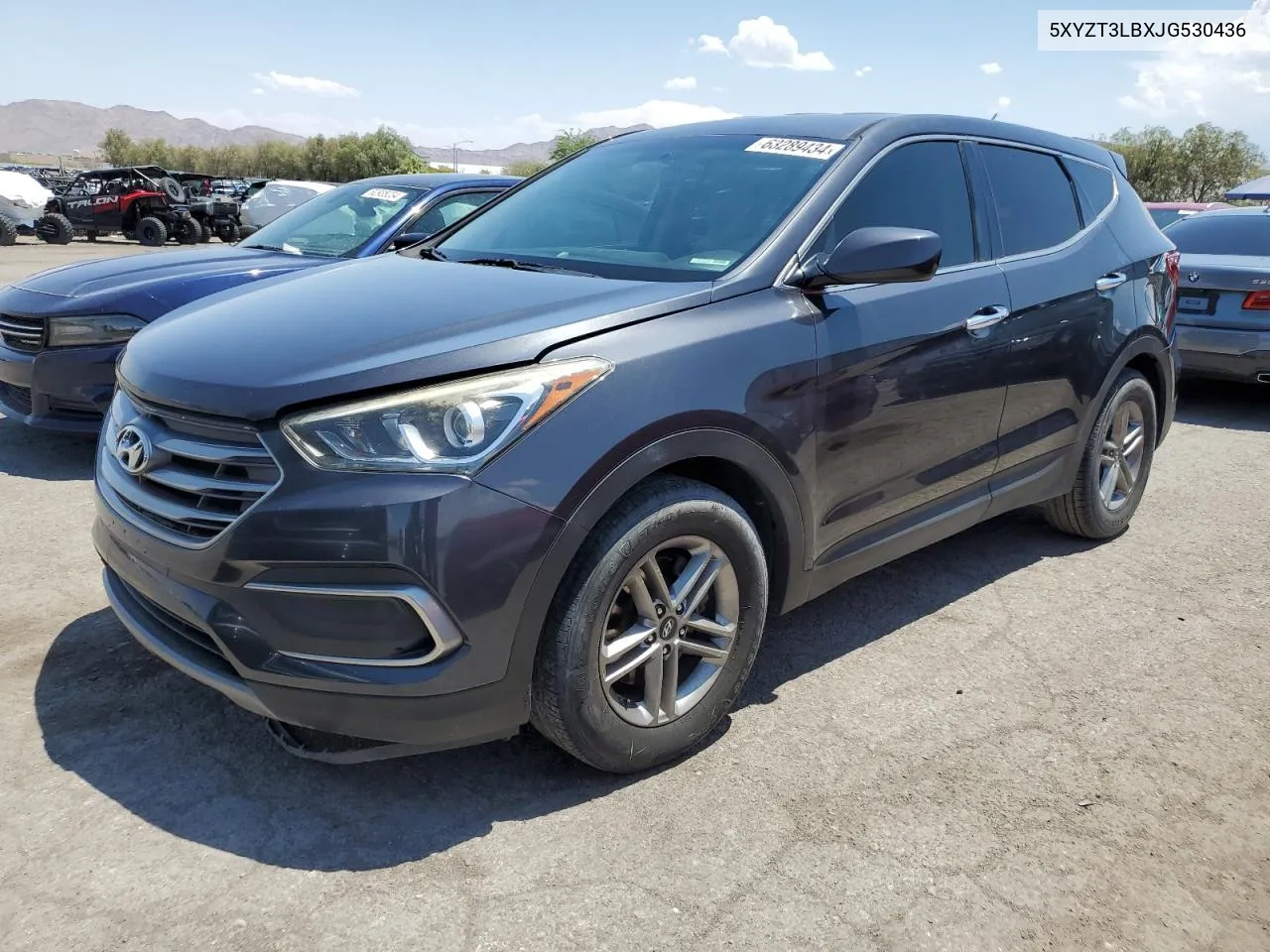 5XYZT3LBXJG530436 2018 Hyundai Santa Fe Sport