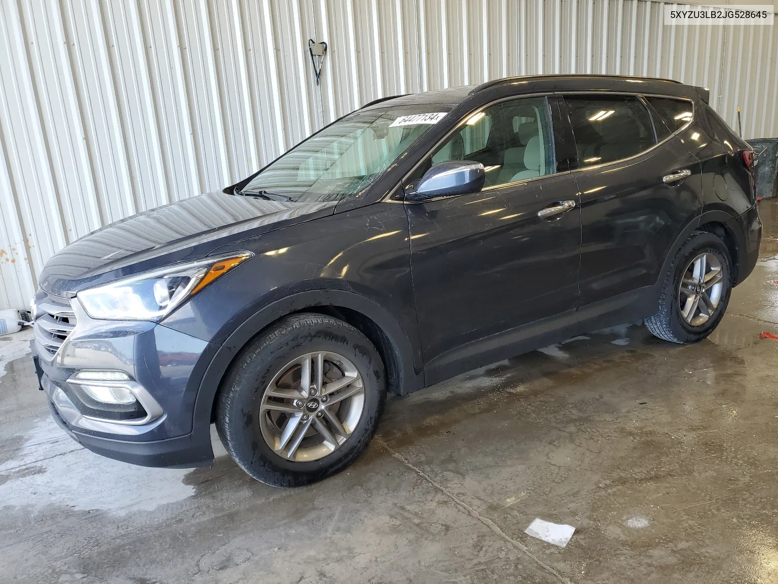 2018 Hyundai Santa Fe Sport VIN: 5XYZU3LB2JG528645 Lot: 64477134