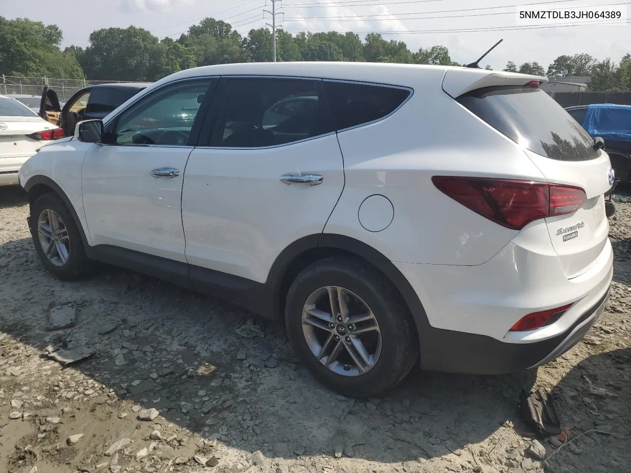 2018 Hyundai Santa Fe Sport VIN: 5NMZTDLB3JH064389 Lot: 64599874