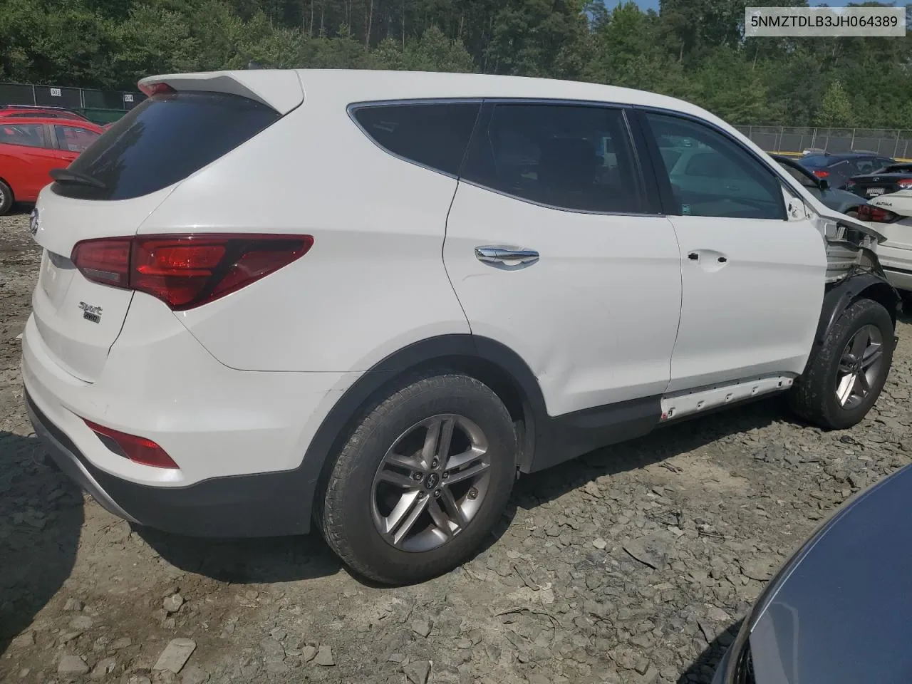 2018 Hyundai Santa Fe Sport VIN: 5NMZTDLB3JH064389 Lot: 64599874