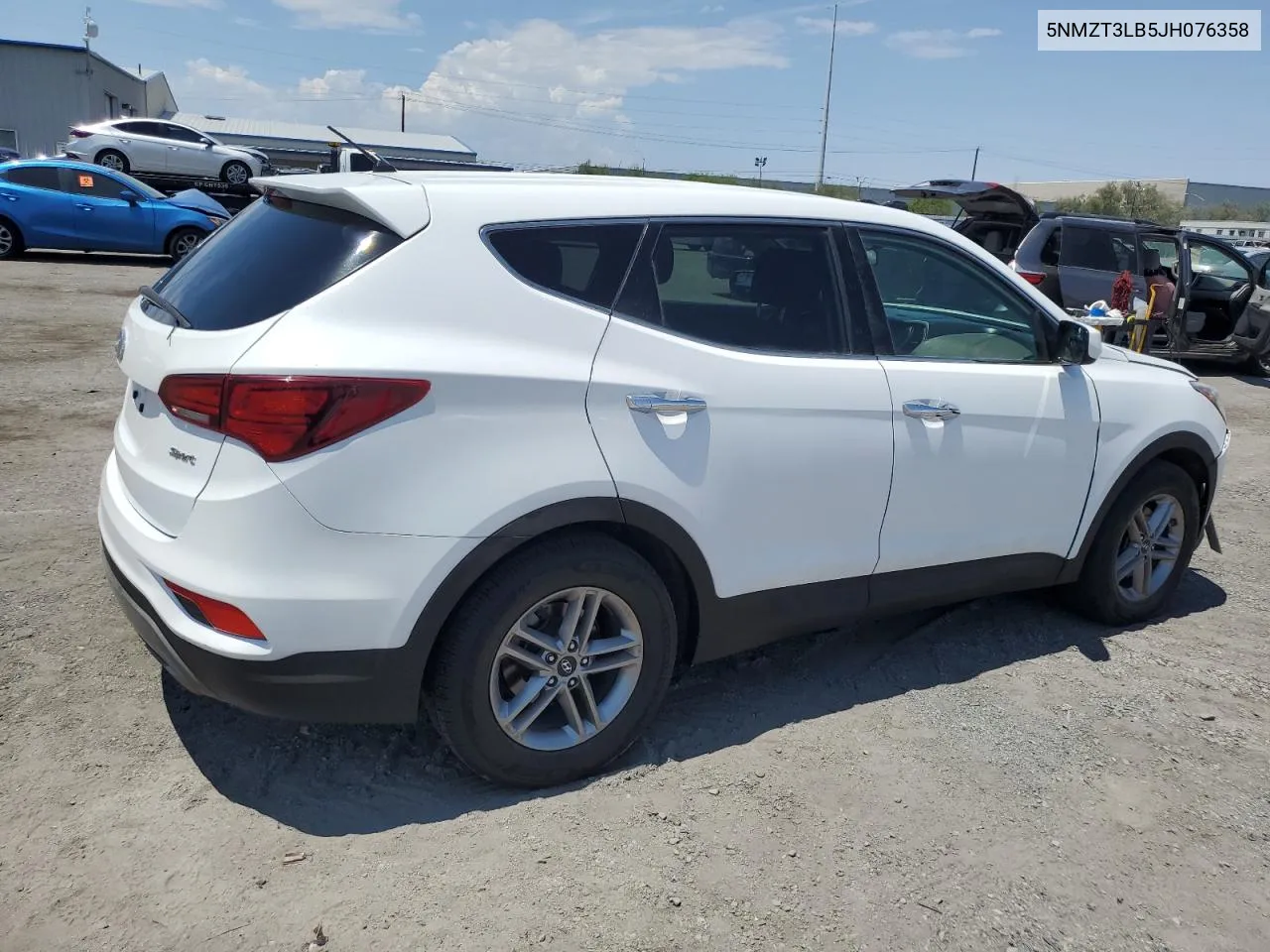 5NMZT3LB5JH076358 2018 Hyundai Santa Fe Sport