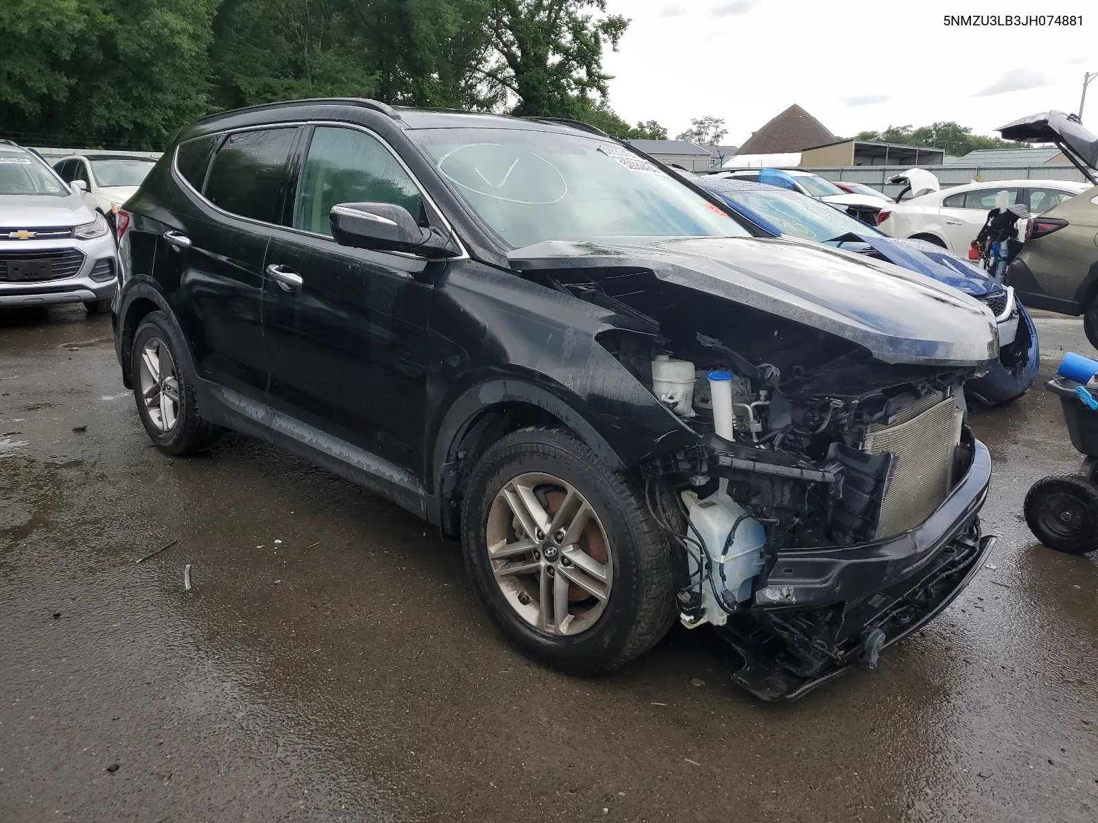 5NMZU3LB3JH074881 2018 Hyundai Santa Fe Sport