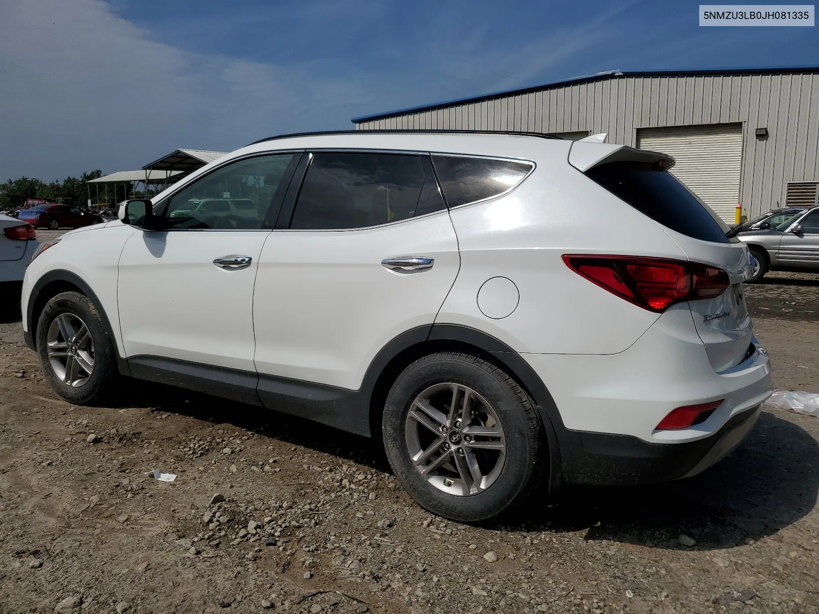 5NMZU3LB0JH081335 2018 Hyundai Santa Fe Sport