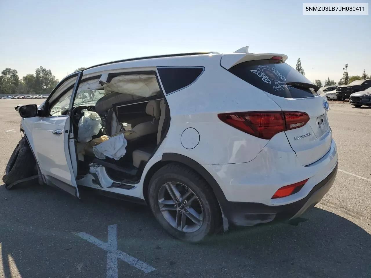 2018 Hyundai Santa Fe Sport VIN: 5NMZU3LB7JH080411 Lot: 65317134