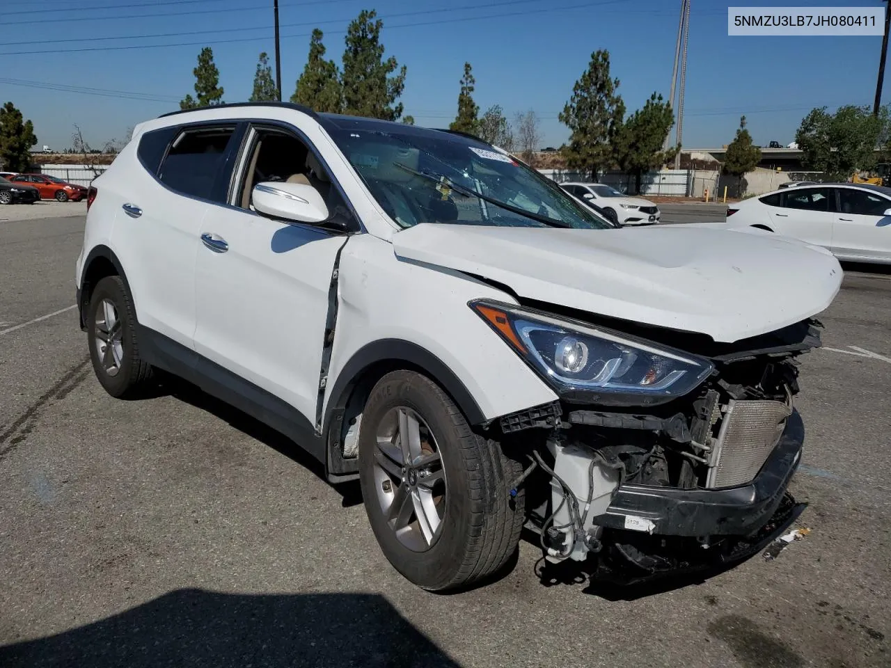 2018 Hyundai Santa Fe Sport VIN: 5NMZU3LB7JH080411 Lot: 65317134