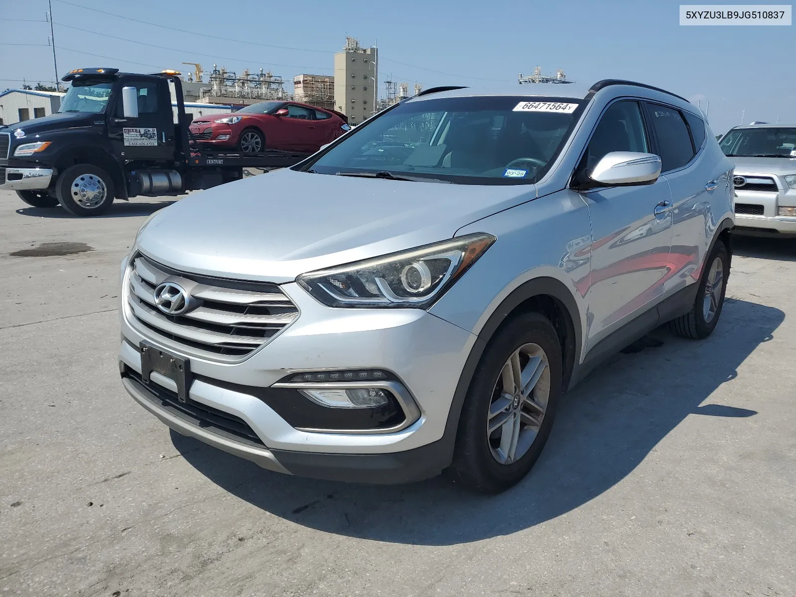 5XYZU3LB9JG510837 2018 Hyundai Santa Fe Sport