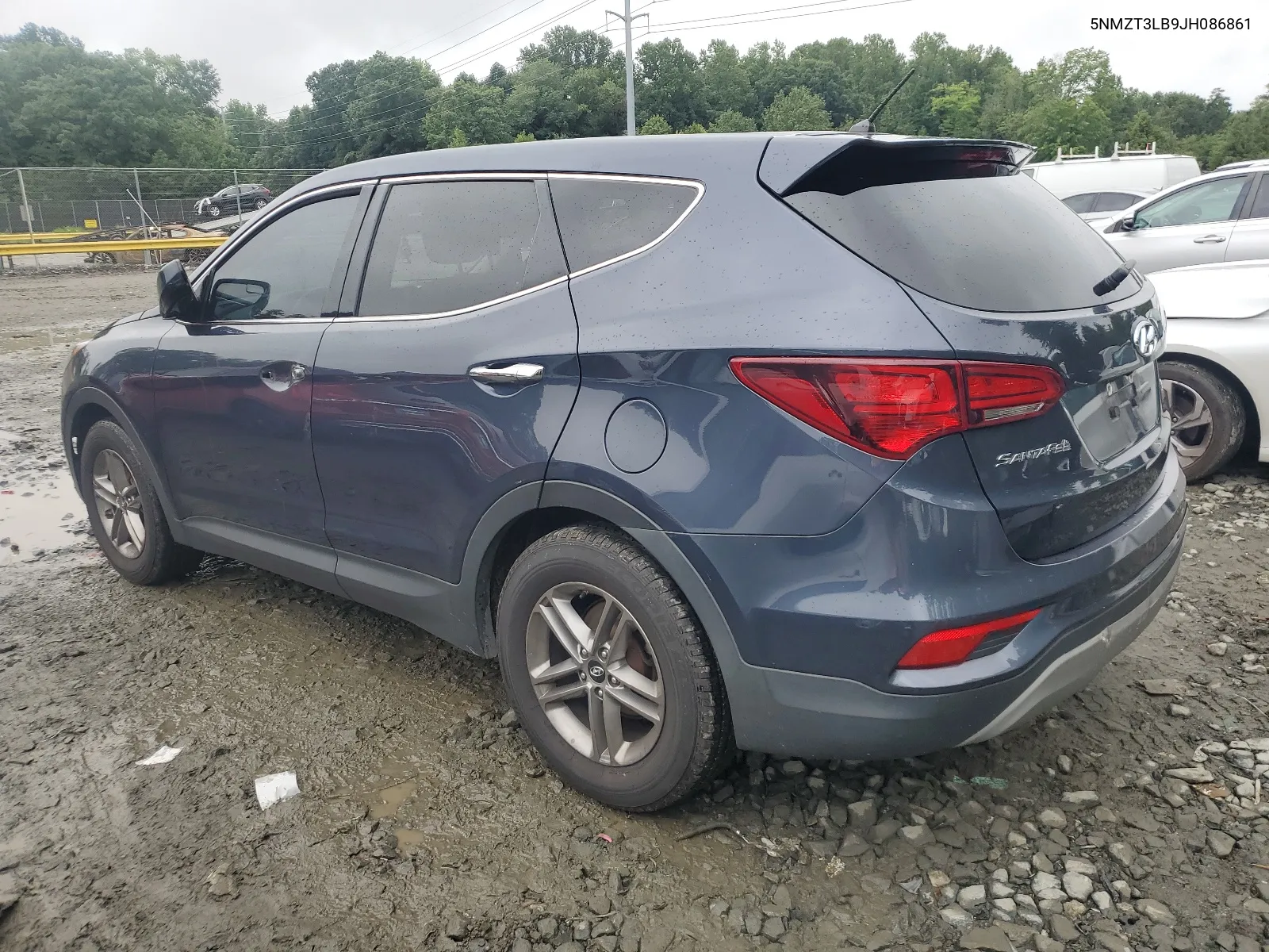 5NMZT3LB9JH086861 2018 Hyundai Santa Fe Sport