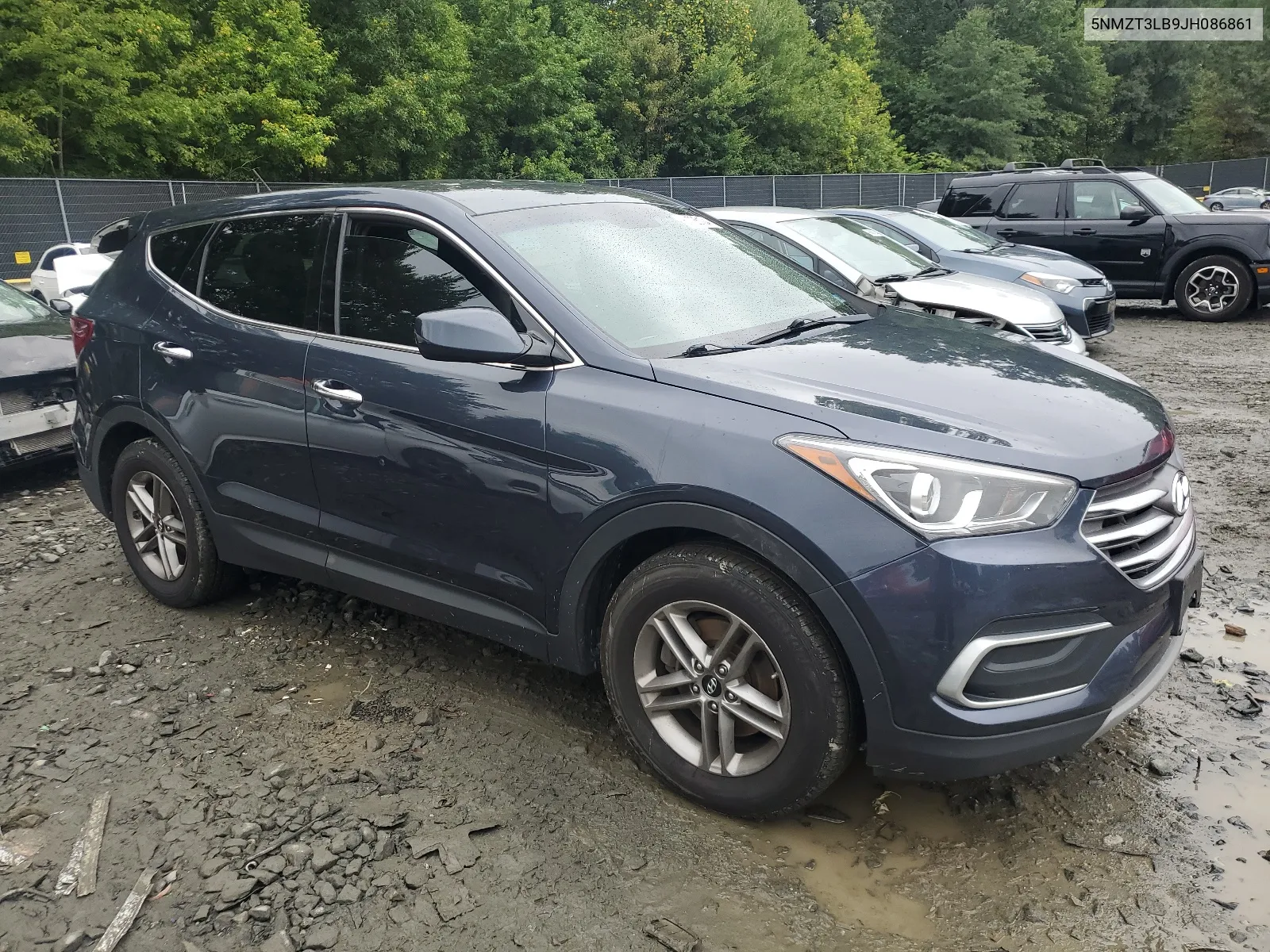 2018 Hyundai Santa Fe Sport VIN: 5NMZT3LB9JH086861 Lot: 66725104