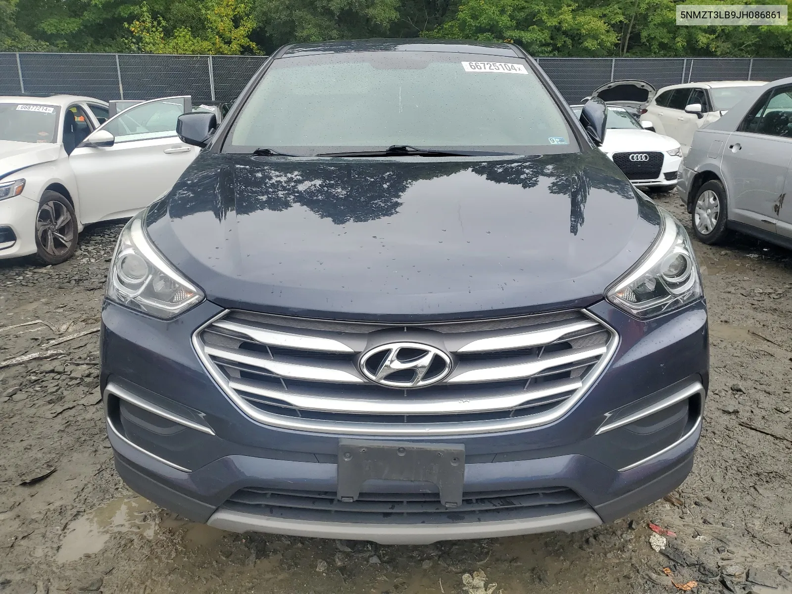 2018 Hyundai Santa Fe Sport VIN: 5NMZT3LB9JH086861 Lot: 66725104