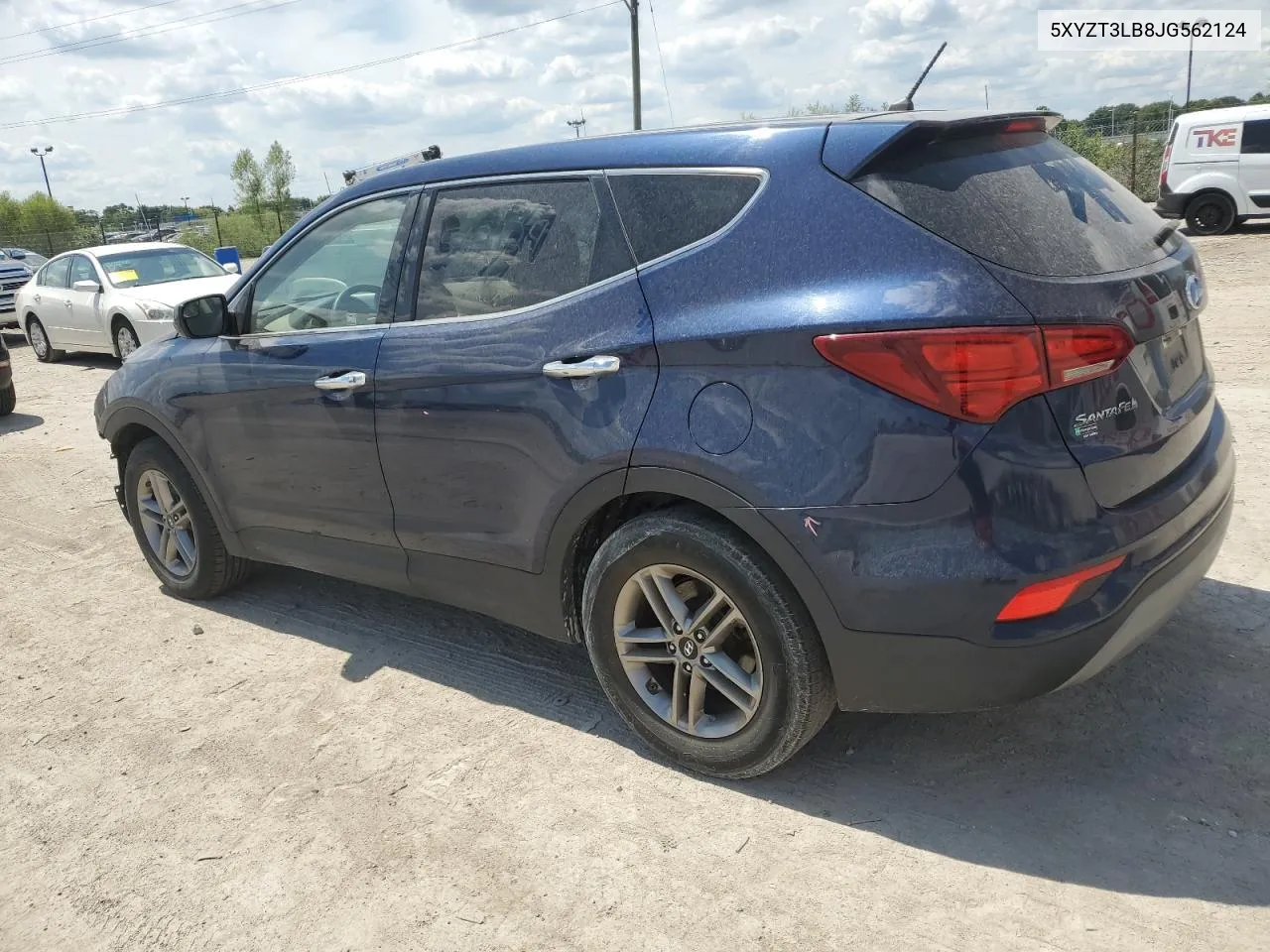 5XYZT3LB8JG562124 2018 Hyundai Santa Fe Sport