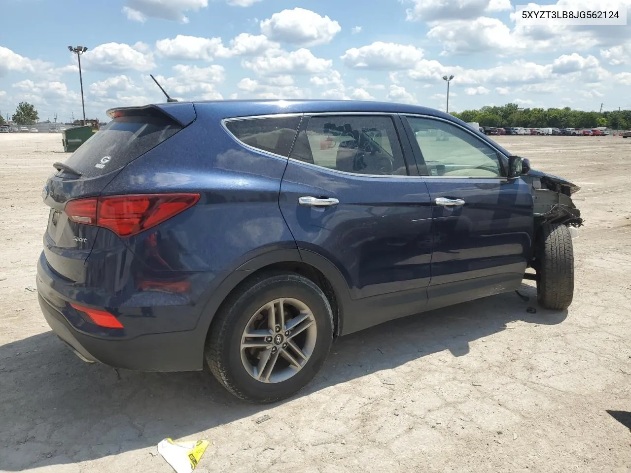 2018 Hyundai Santa Fe Sport VIN: 5XYZT3LB8JG562124 Lot: 66978834