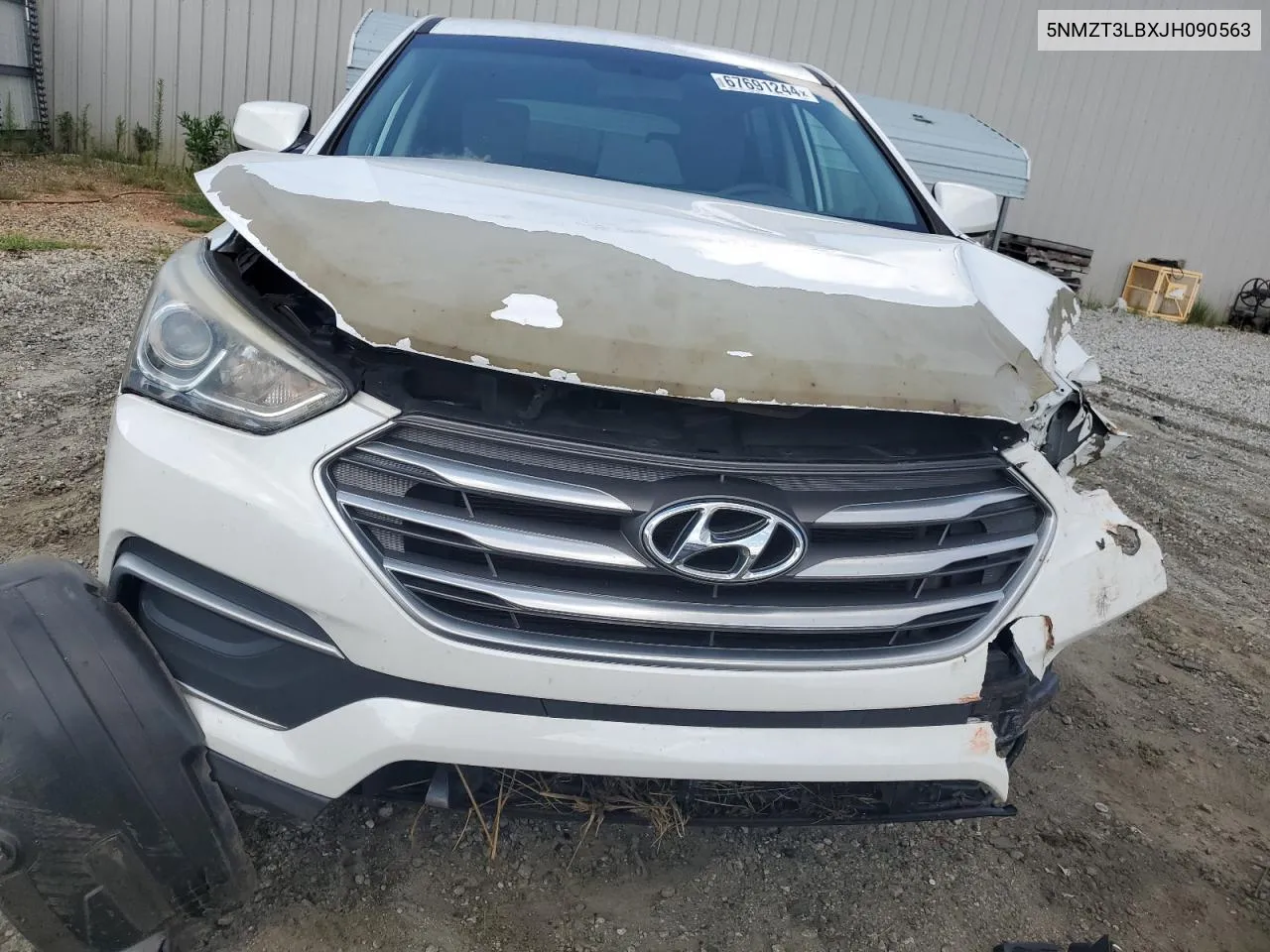 5NMZT3LBXJH090563 2018 Hyundai Santa Fe Sport