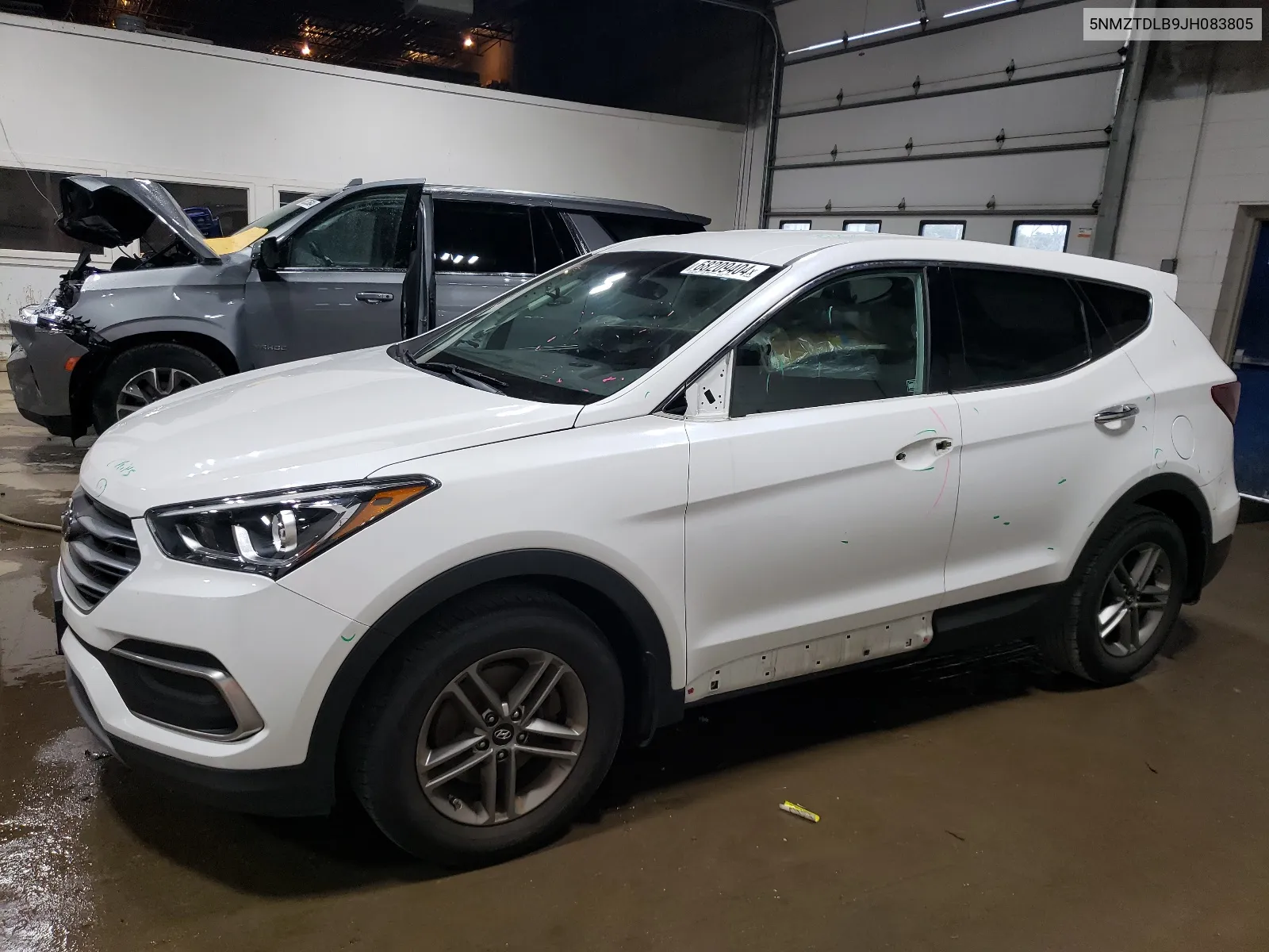 5NMZTDLB9JH083805 2018 Hyundai Santa Fe Sport